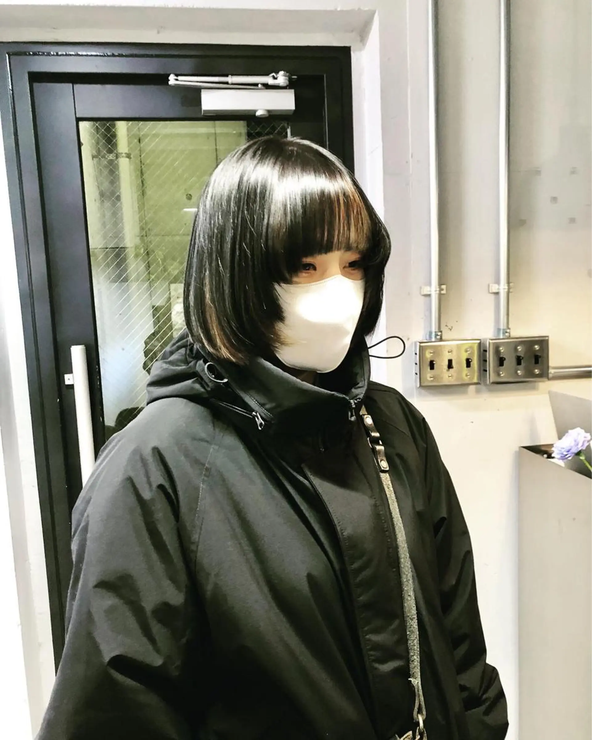 ショート カラー 松下 倫子のヘアスタイル