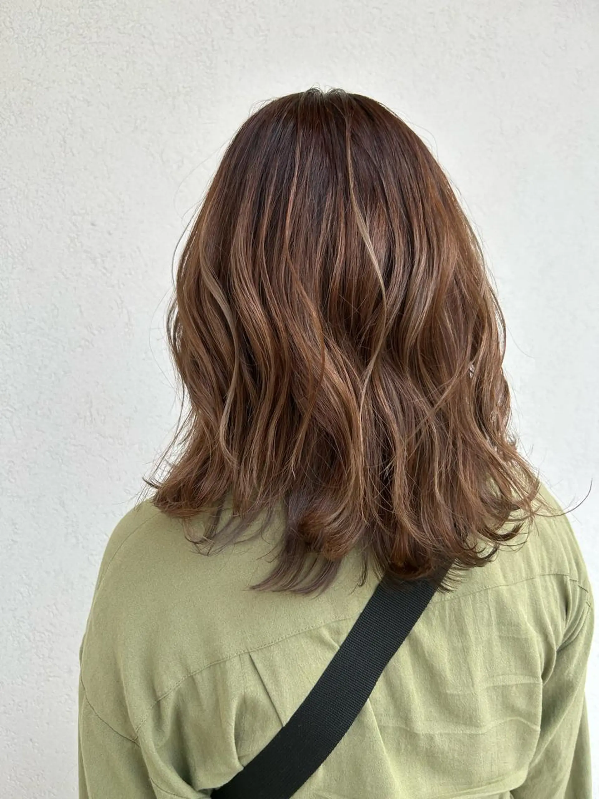 セミロング カラー SOL _Nakamuraのヘアスタイル