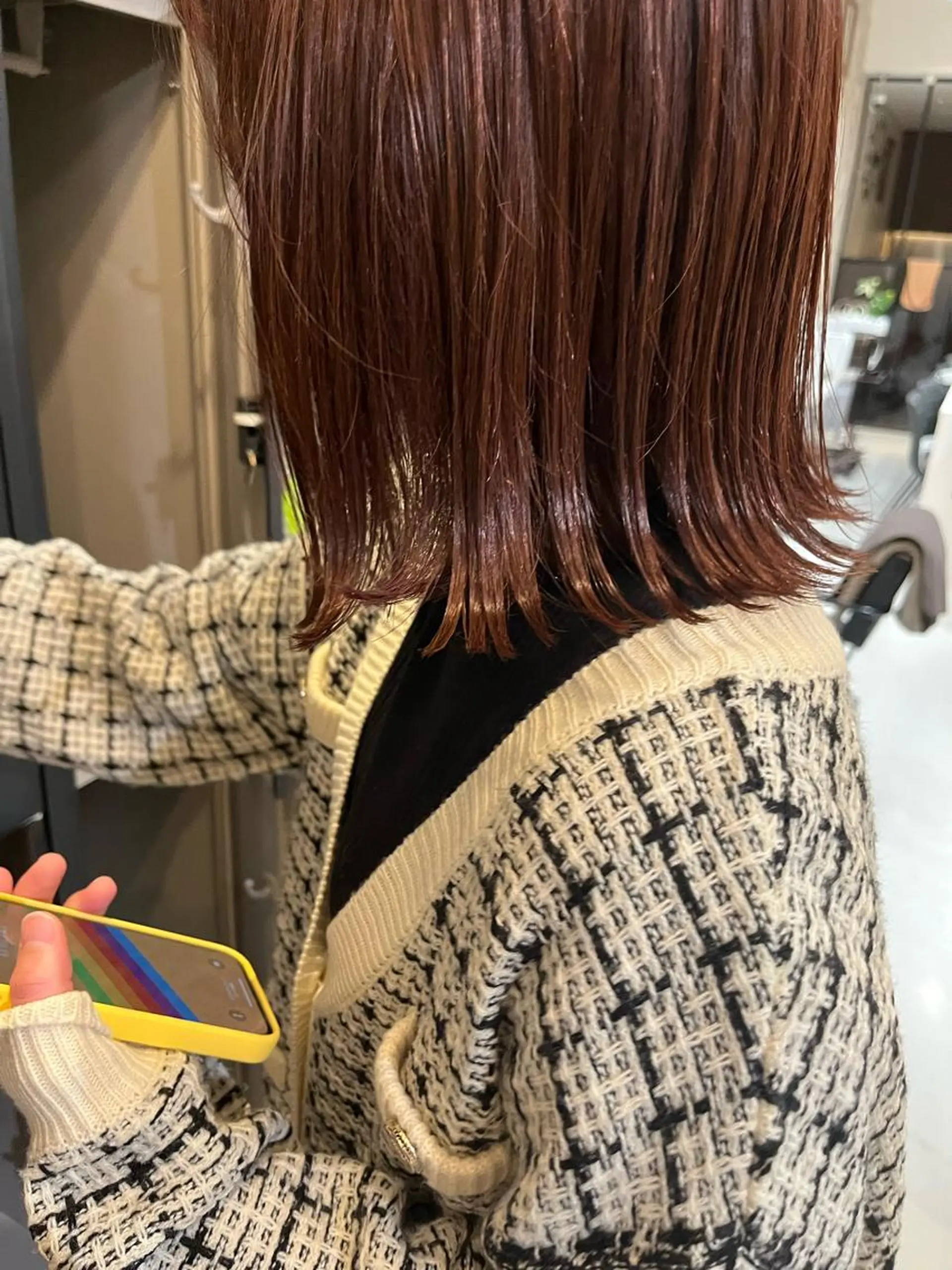 セミロング カラー 🕊️柳谷 壽里🕊️のヘアスタイル