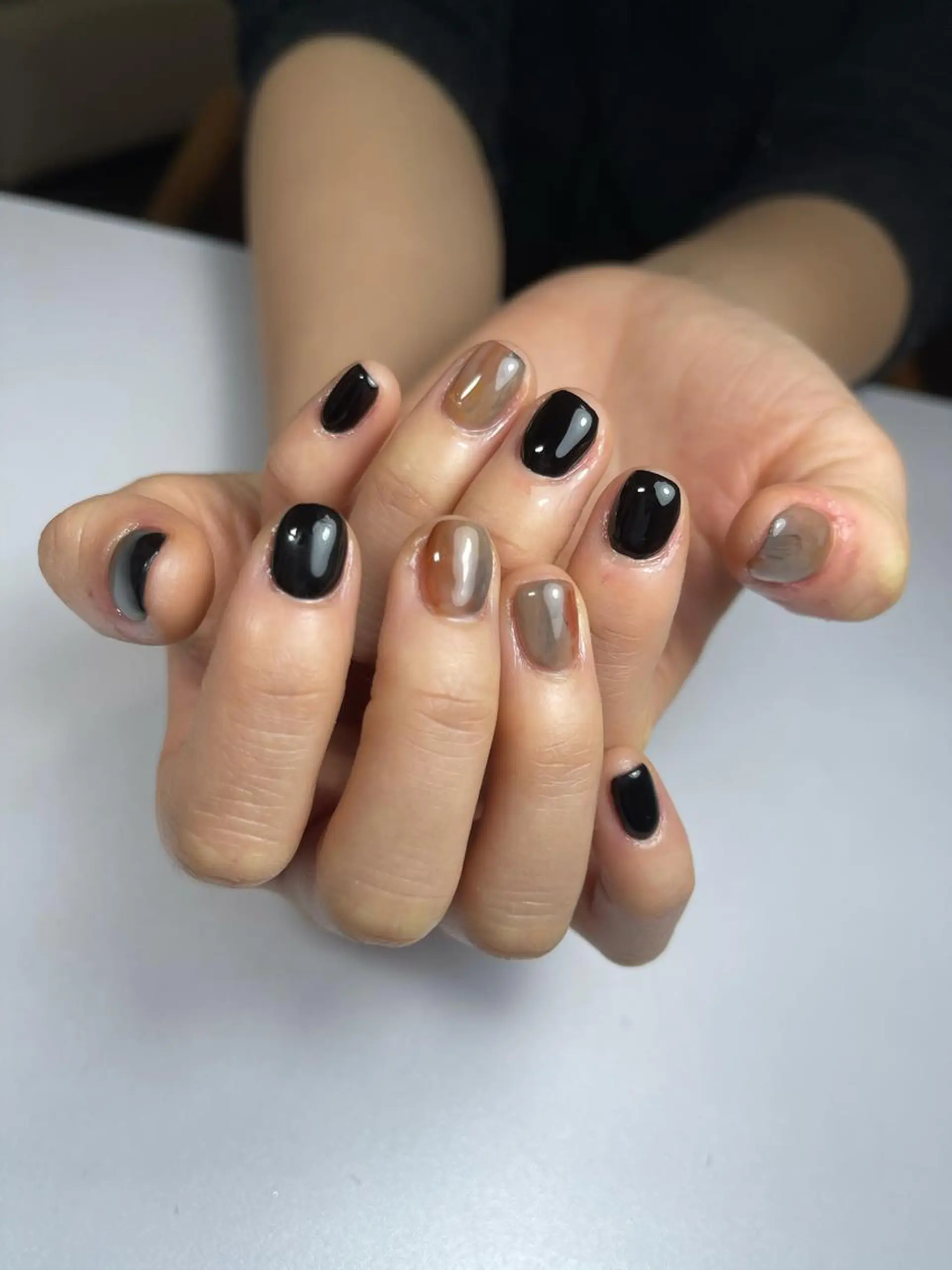 ネイル ニュアンスネイル 松山 美由紀のネイルデザイン