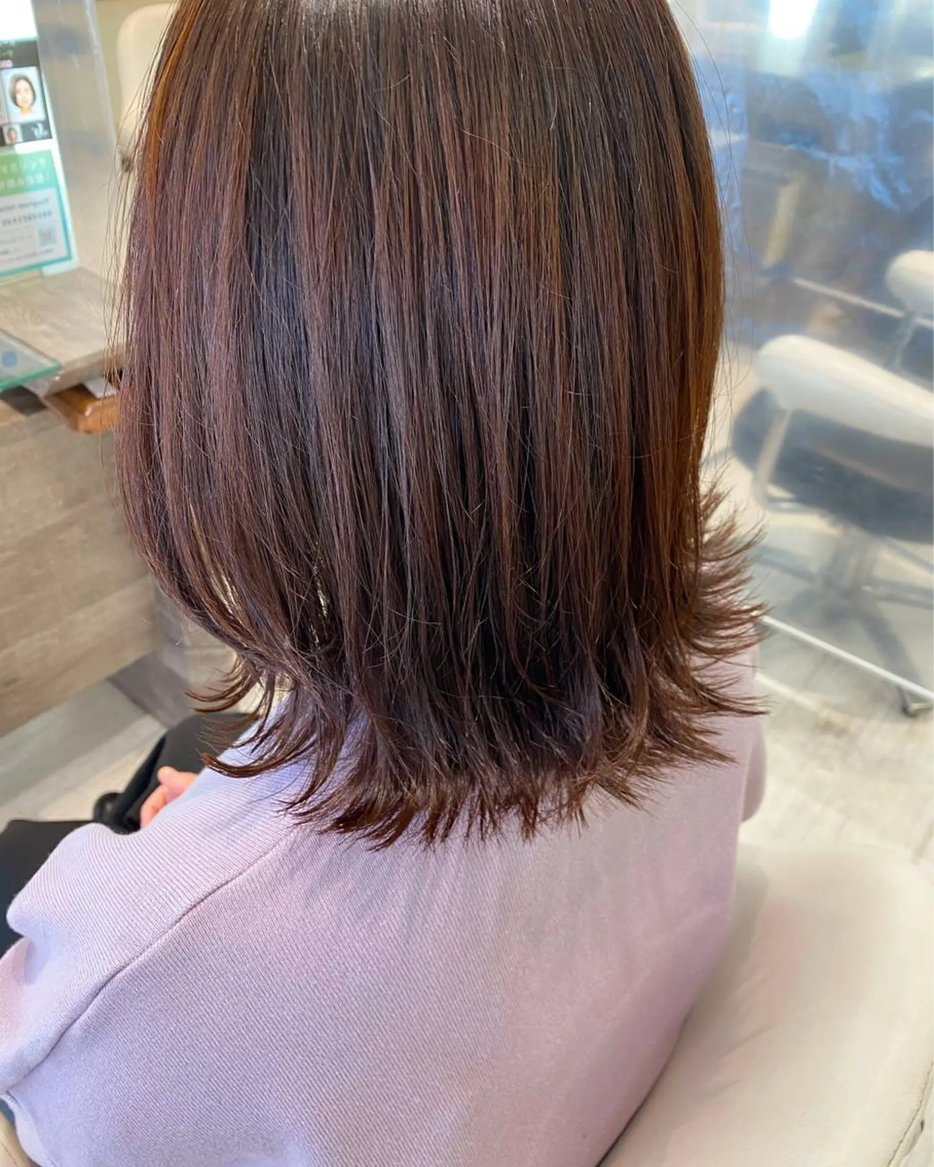 ミディアム カラー イルミナカラー ショート/ボブ🌿 大野ちかのヘアスタイル