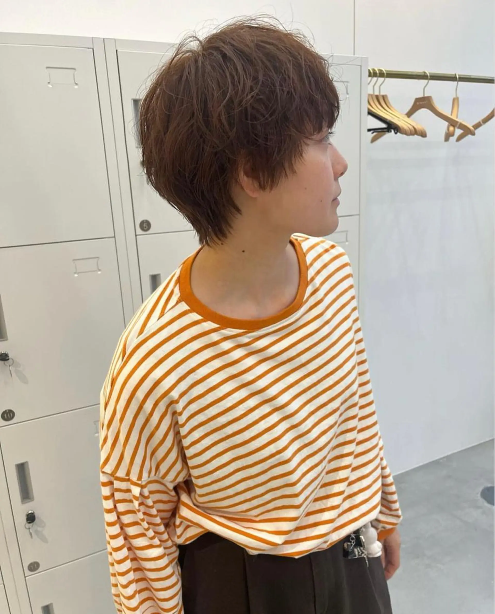 ショート ショートヘア 網谷 萌夏のヘアスタイル