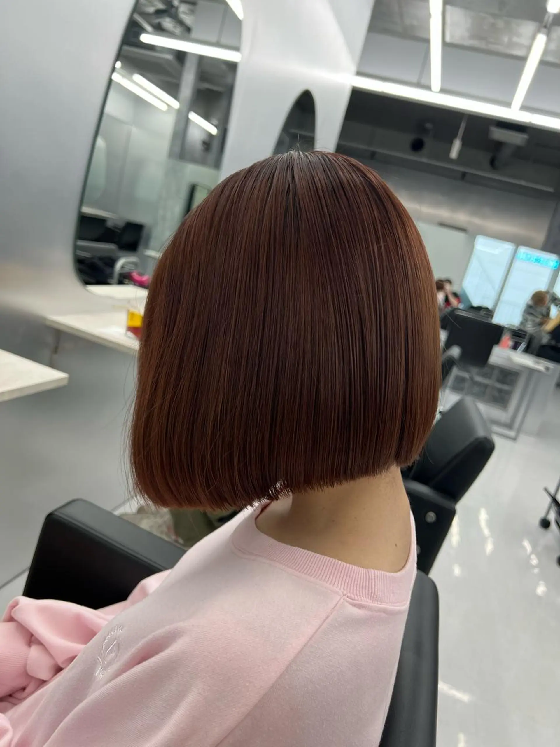 ショート 👑垢抜け韓国ヘア ハッシュカット唯澄のヘアスタイル