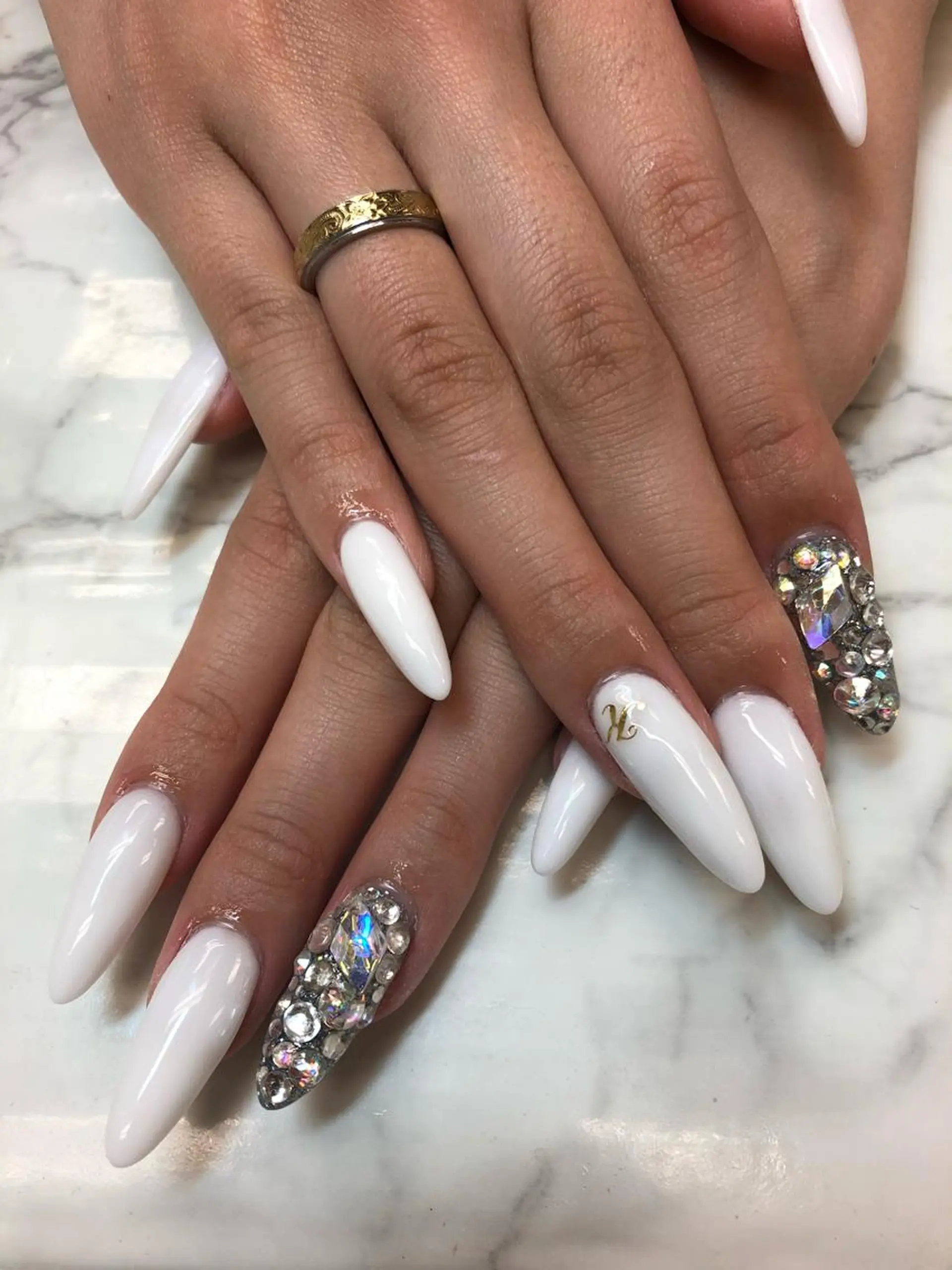 ネイル ハンドネイル BLANC machikoのネイルデザイン