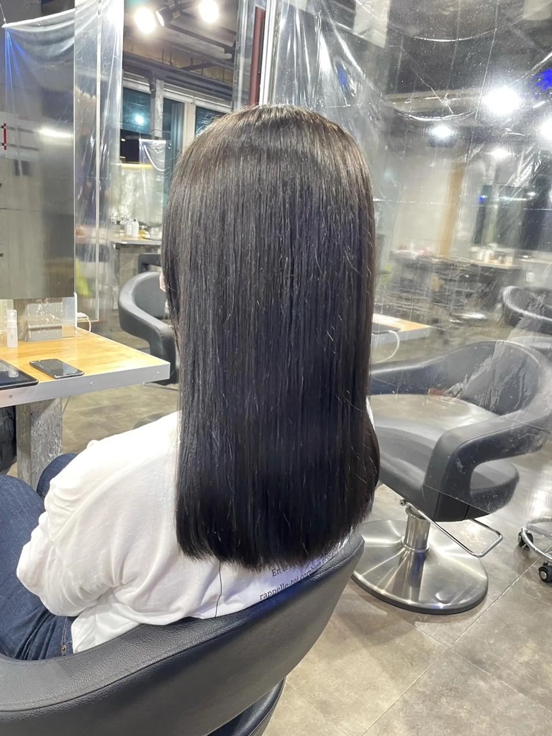 セミロング カラー カット ヘアカラー トリートメント ヘッドスパ ヘアセット ベージュカラー💖 やすひろのヘアスタイル