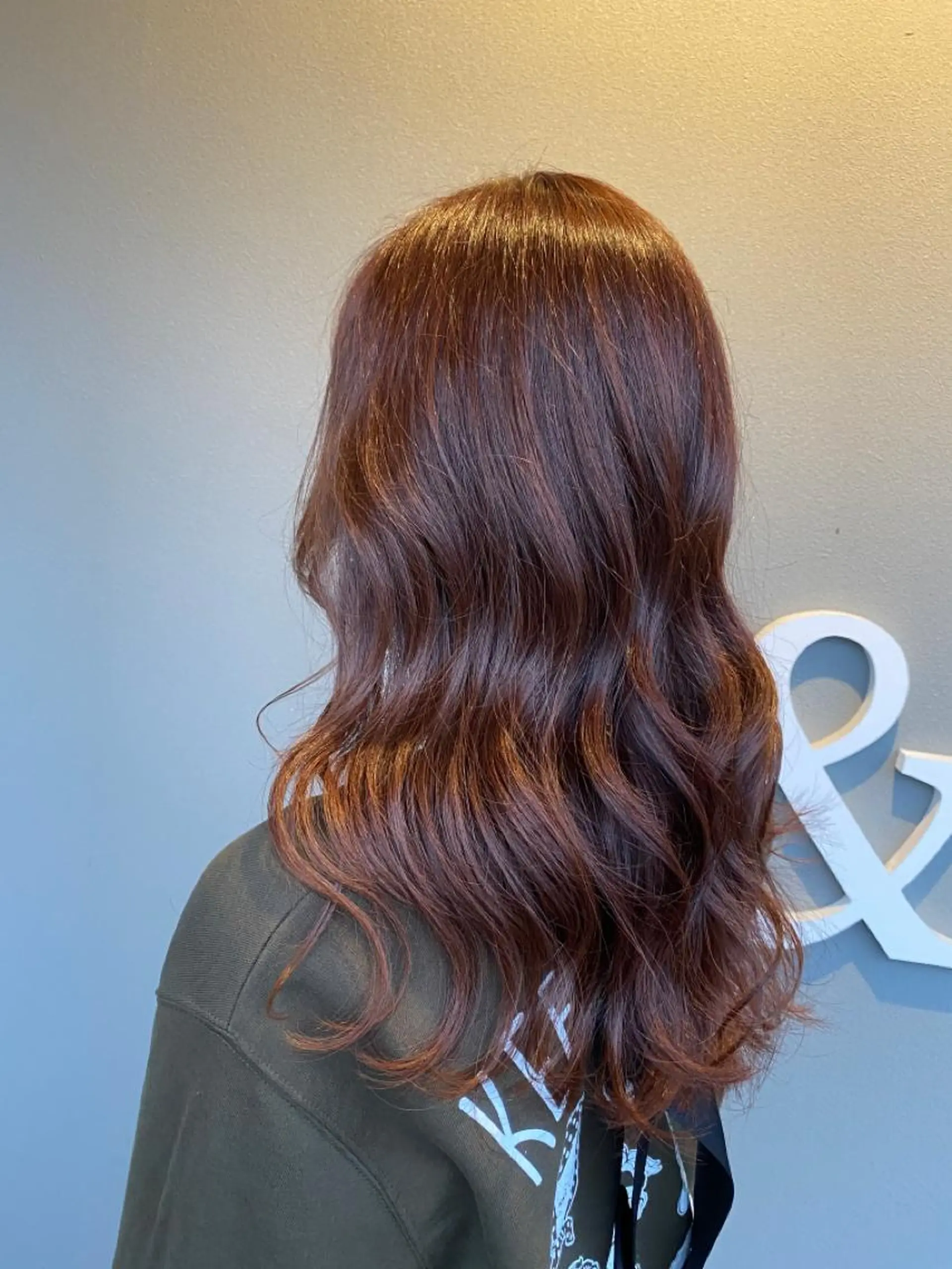 ロング カット ヘアカラー トリートメント 平田 広大のヘアスタイル