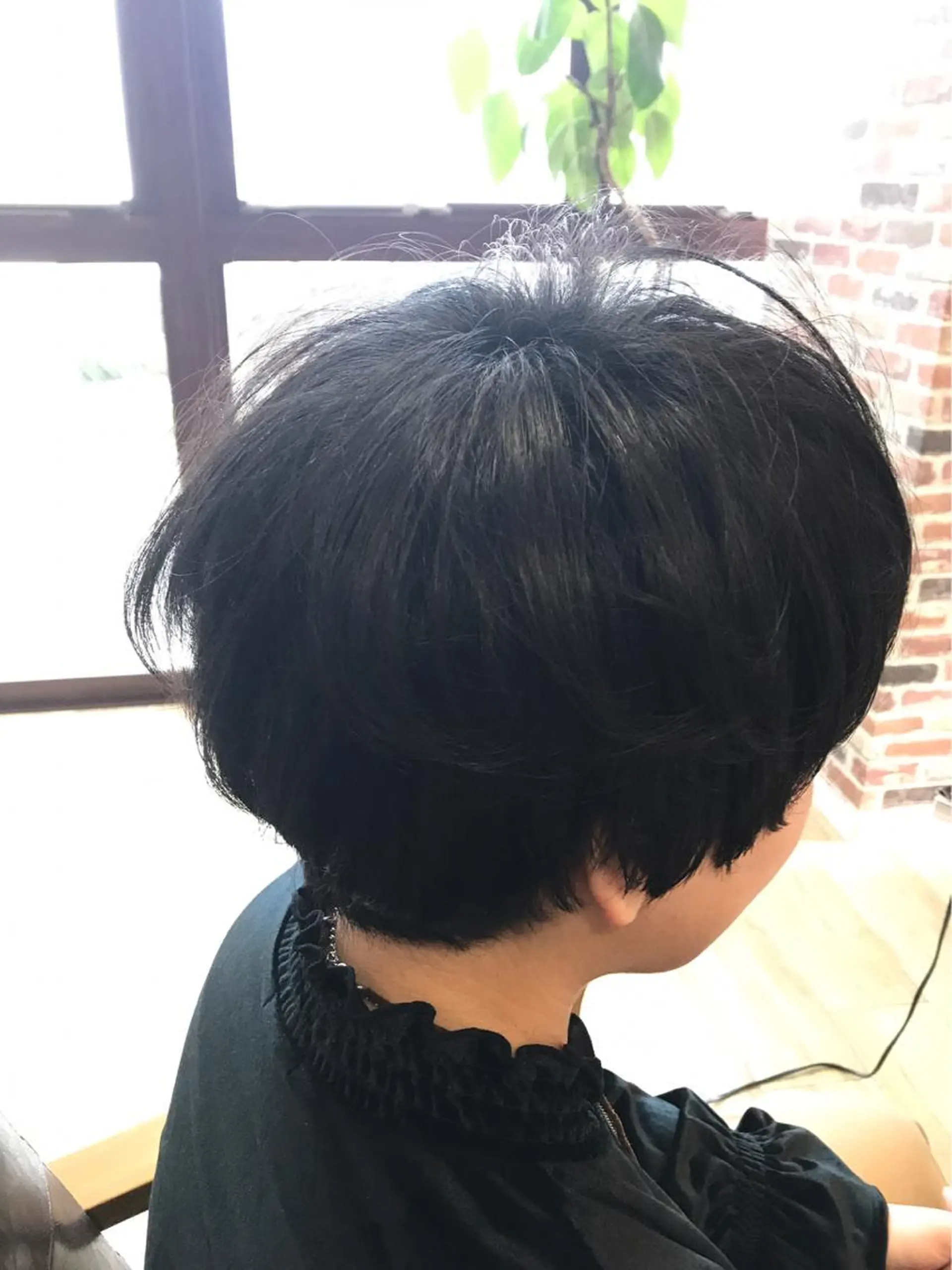 ショート 韓国風ヘア マッシュヘア 松田 類生のヘアスタイル