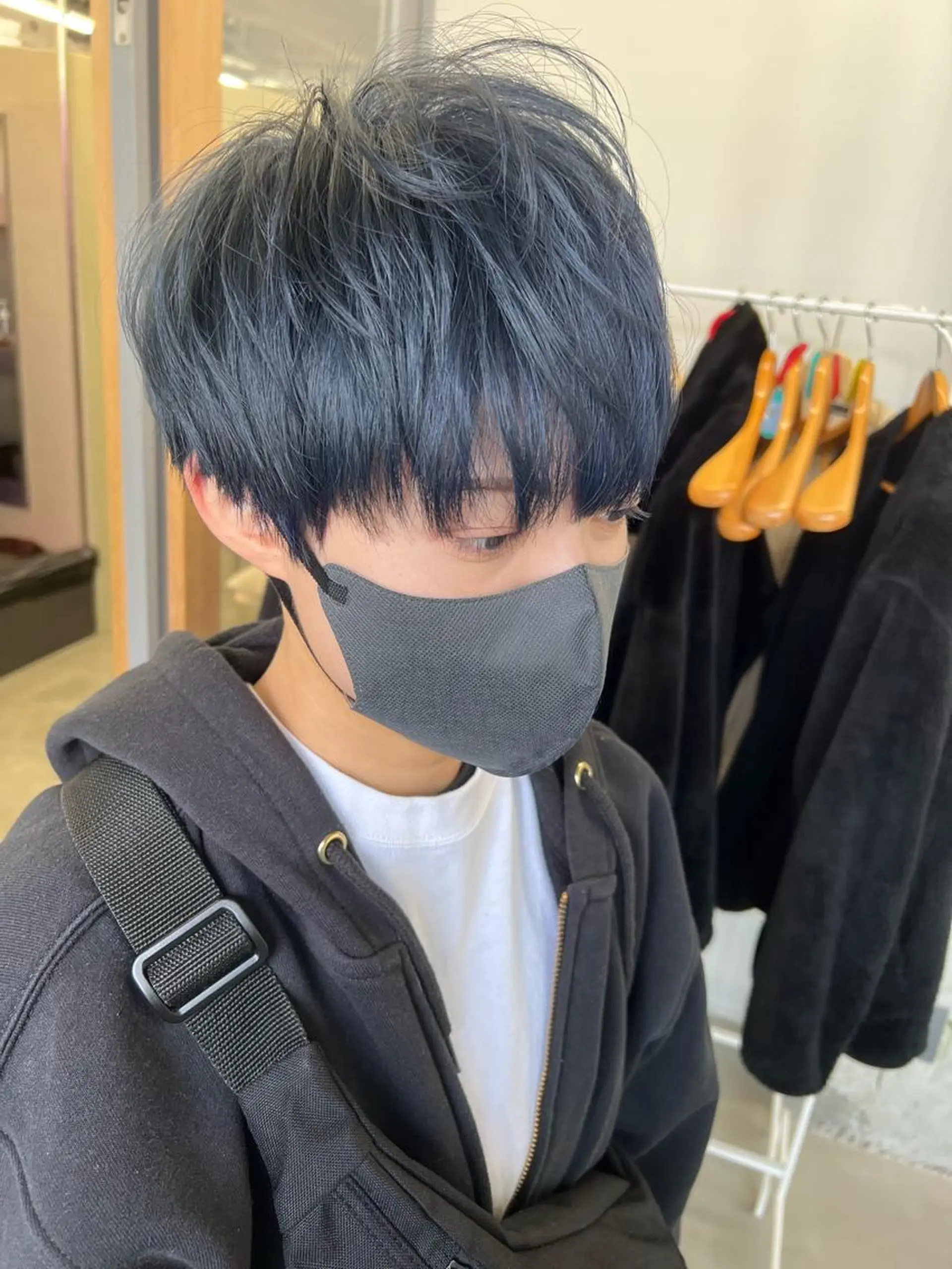 ショート メンズ メンズブリーチ カット ヘアカラー トリートメント 【ネウィ天王寺 】seiyaのヘアスタイル