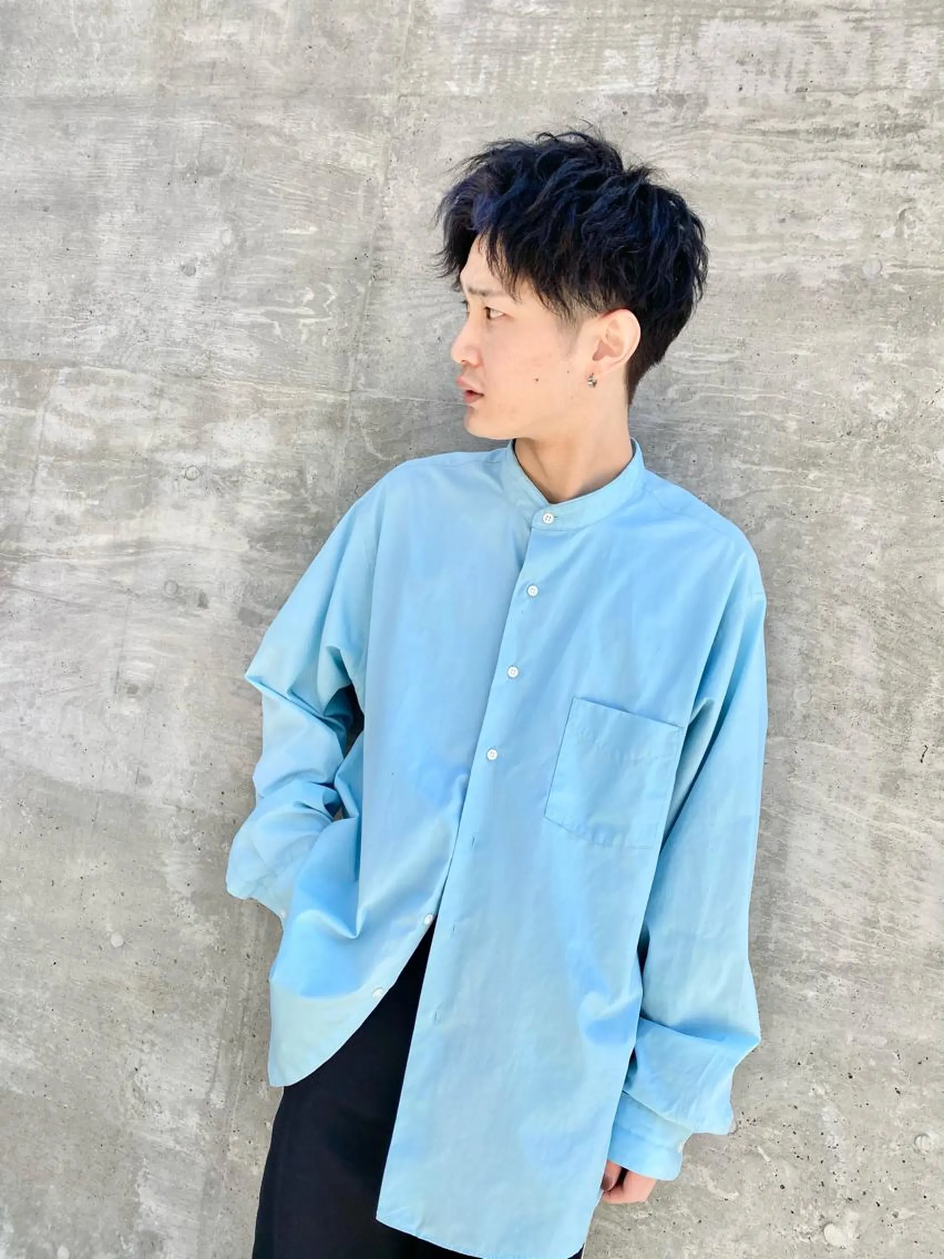 ミディアム メンズ パーマPrivate SalonNoa名駅のヘアスタイル