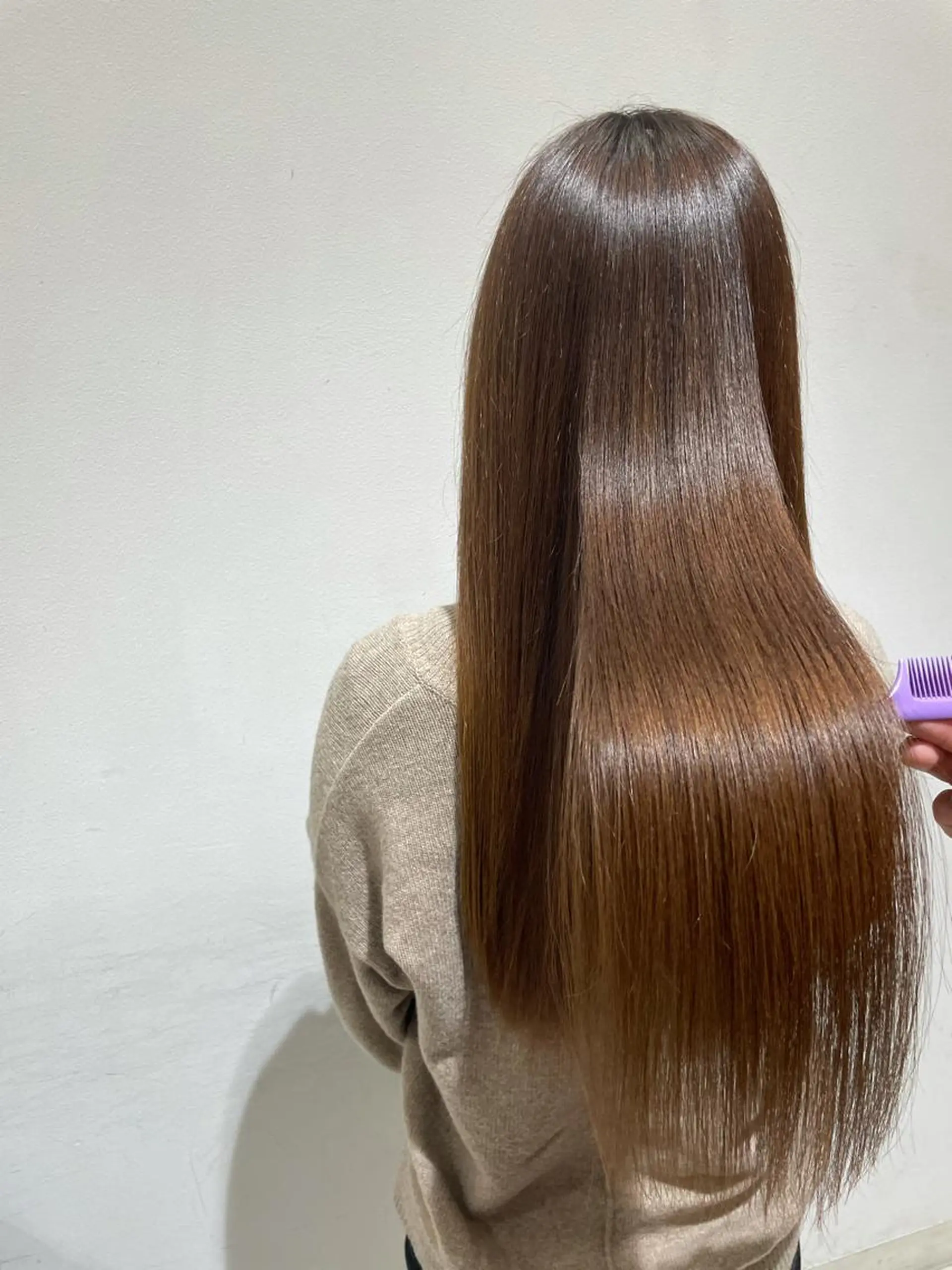 ロング 髪質改善 トリートメント 藤田一輝 【美髪職人】のヘアスタイル