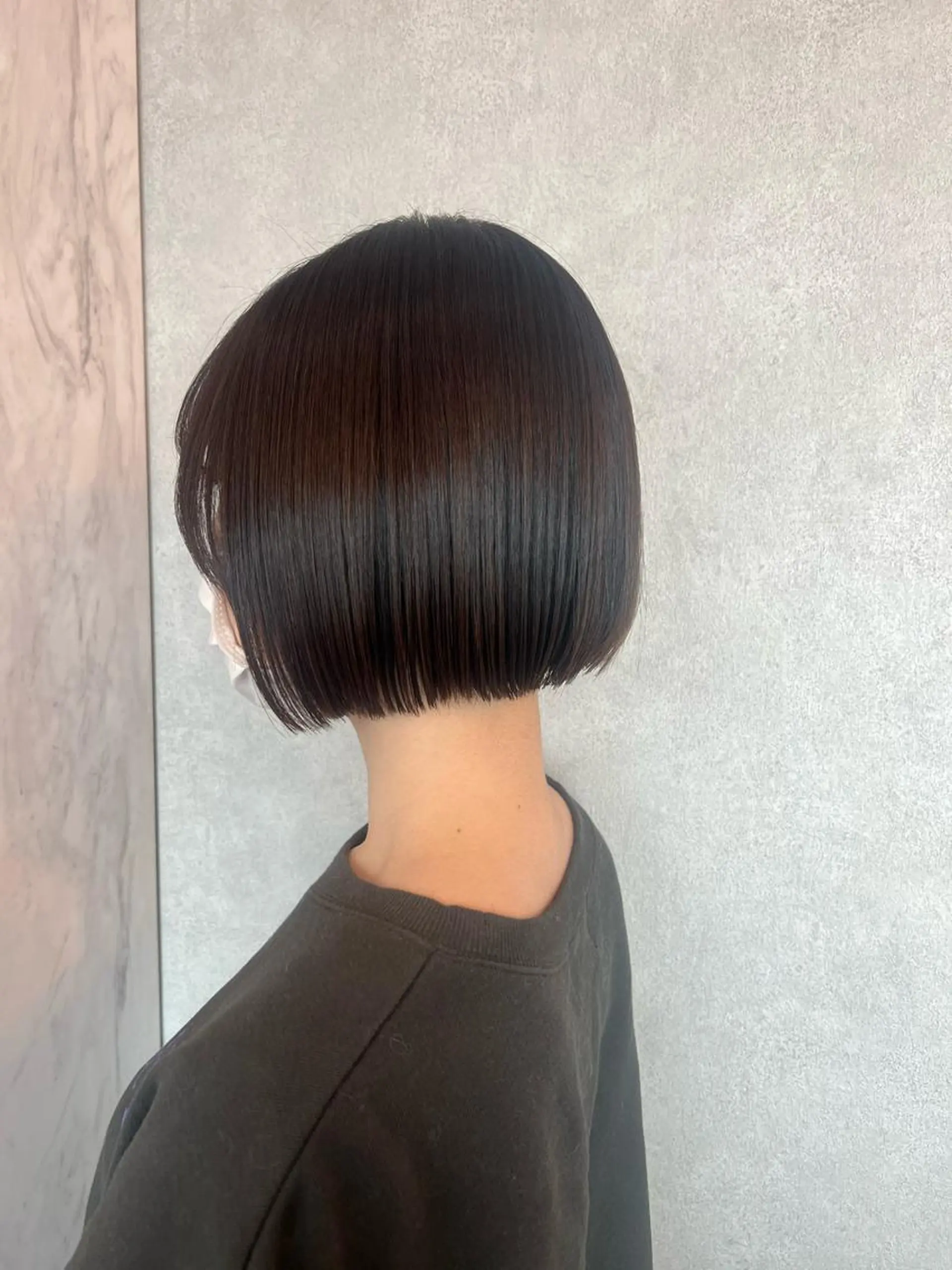 ミディアム 韓国風ヘア カット ヘアカラー トリートメント 🎀しゅな/韓国 レイヤー/透明感♡のヘアスタイル