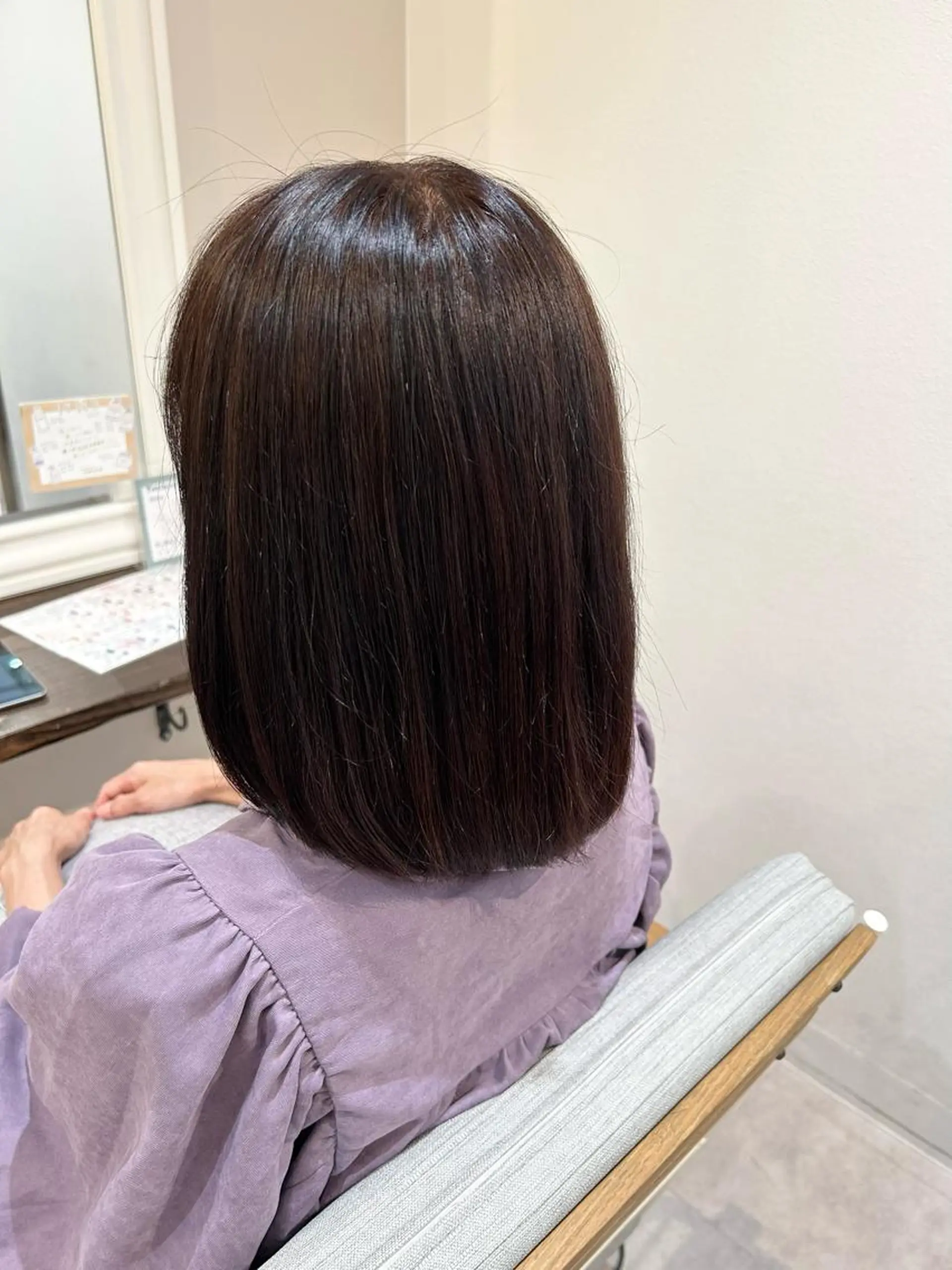 カラー かとう はるかのヘアスタイル