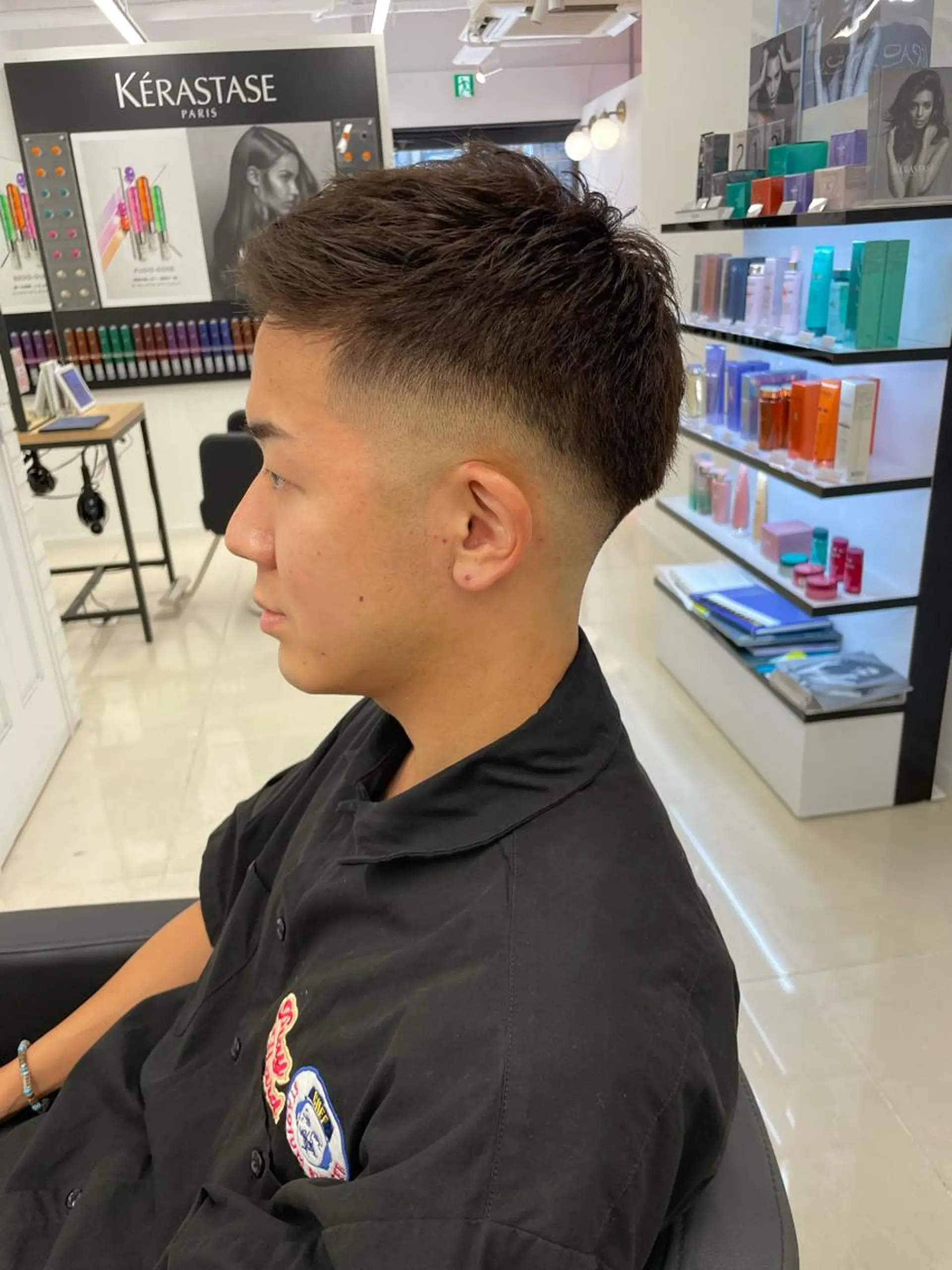 ショート ヘアアレンジ メンズ カット ヘアセット SALOWIN横浜店所属・🔥メンズ特化🔥 木村 祐太のヘアスタイル