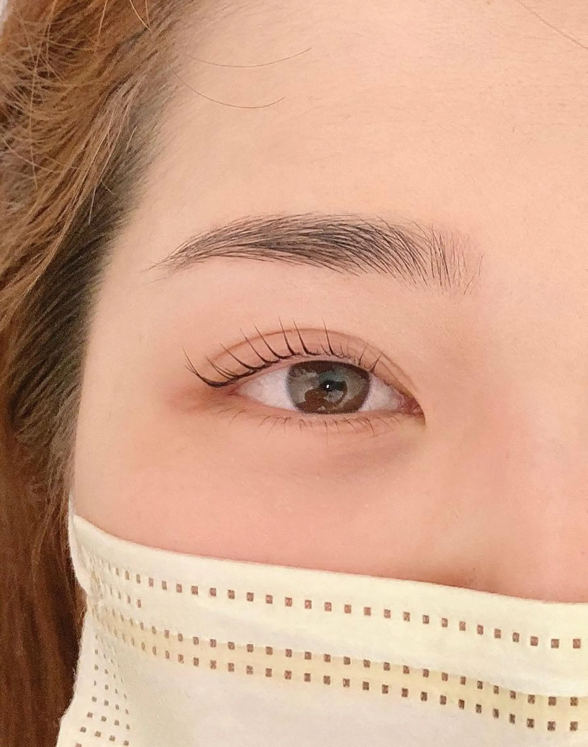 マツエク・マツパ アイブロウ 橋口 千裕のヘアスタイル