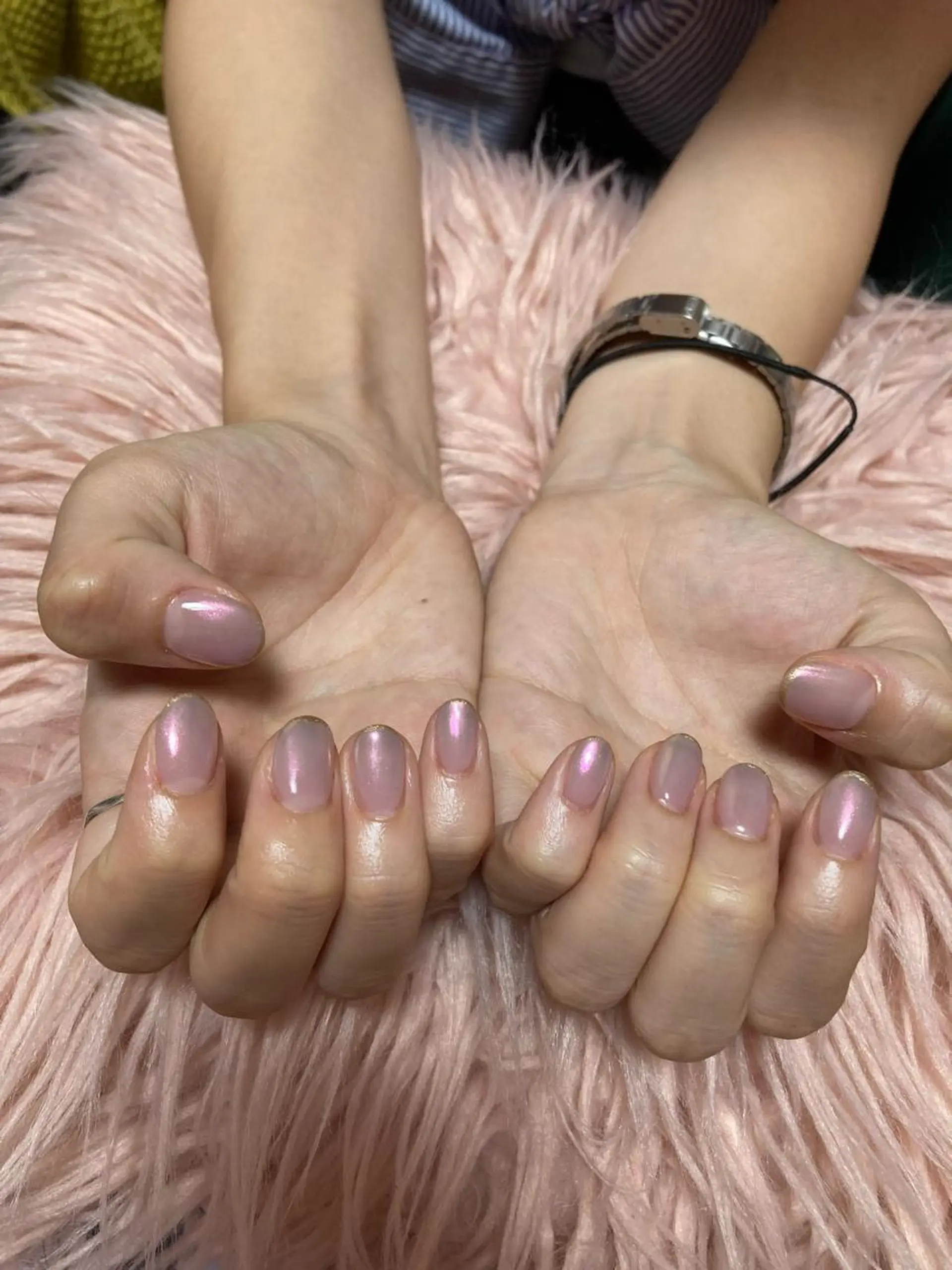 ネイル オーロラネイル Candy timeのネイルデザイン