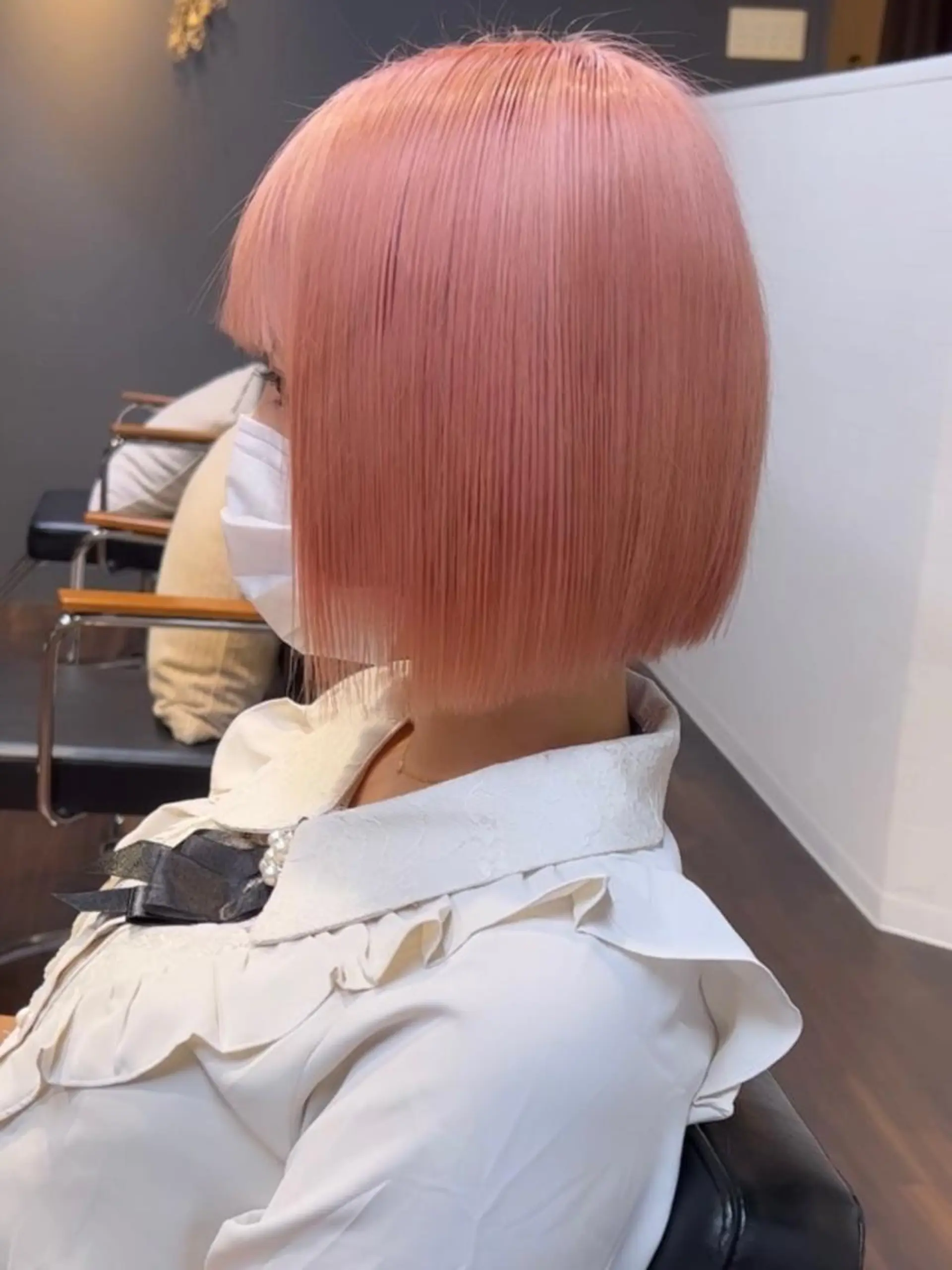 ショート カラー ブリーチ ダブルカラー ハイトーンカラー イルミナカラー インナーカラー 🧡色落ちまで2度綺 麗なカラー🧡ヨシキのヘアスタイル