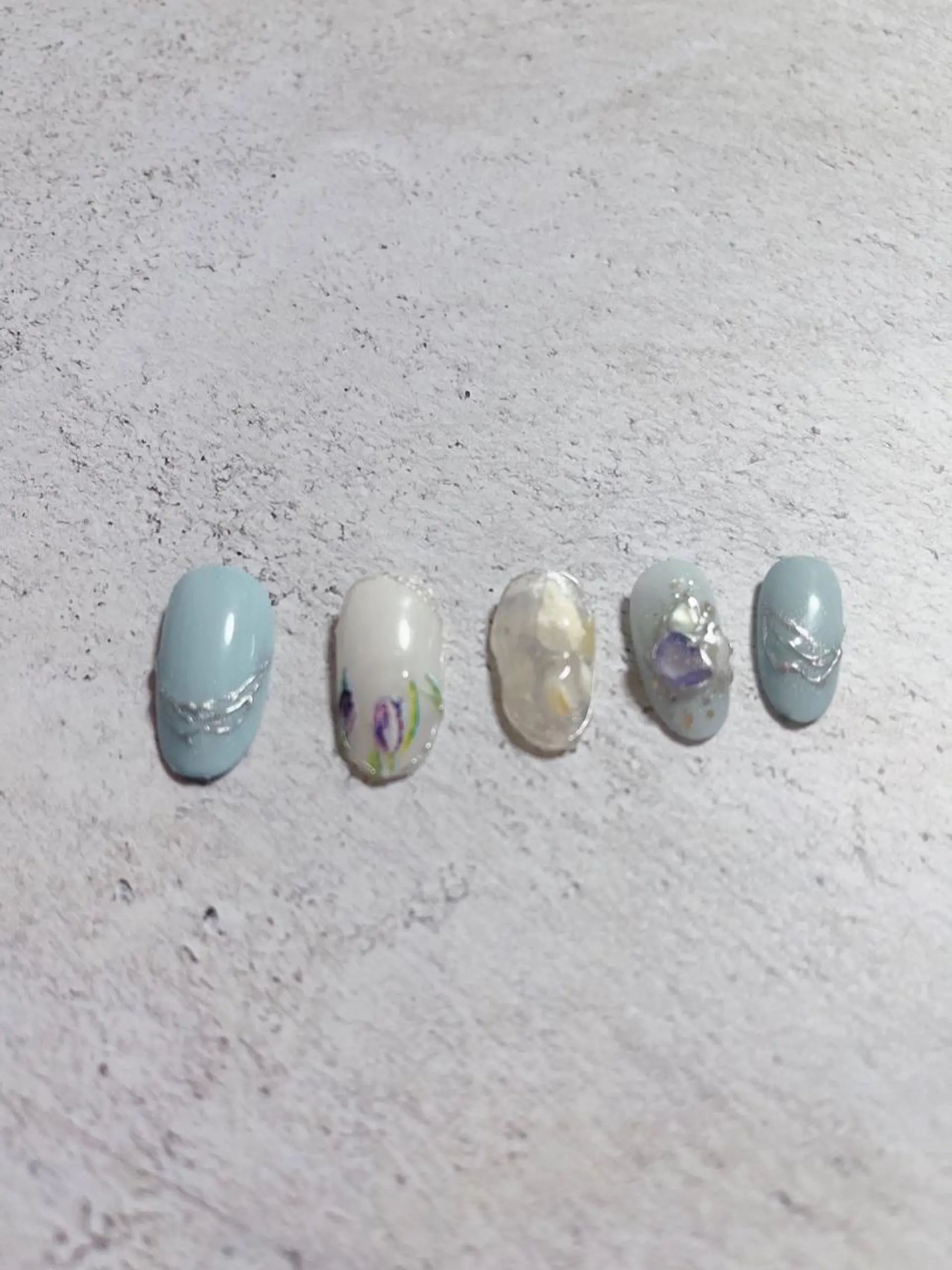 ネイル ジェルネイル パラジェル 上村 未来のネイルデザイン