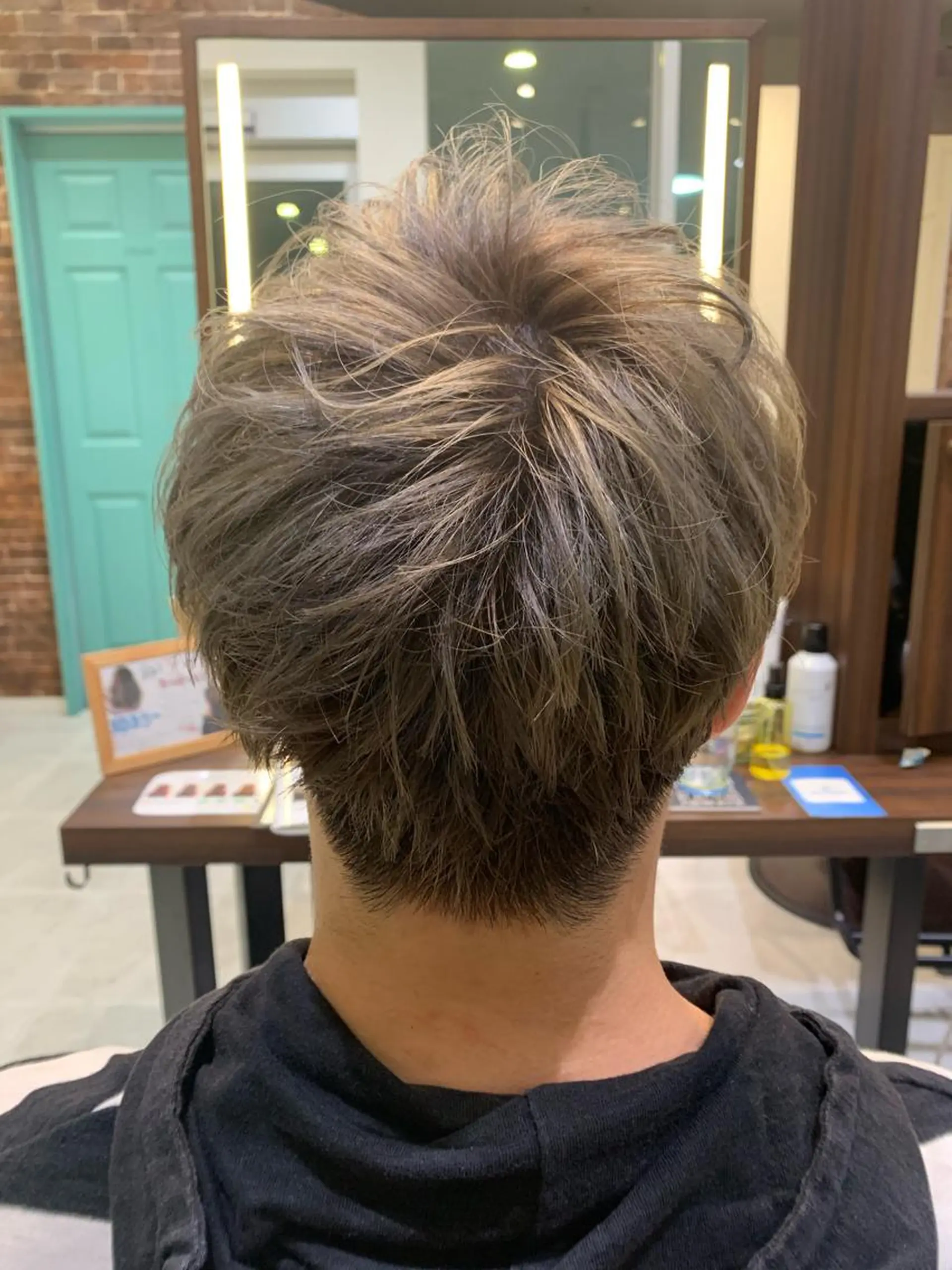 ショート メンズ 髪質改善/縮毛矯正 ツヤ髪🩷さつきのヘアスタイル