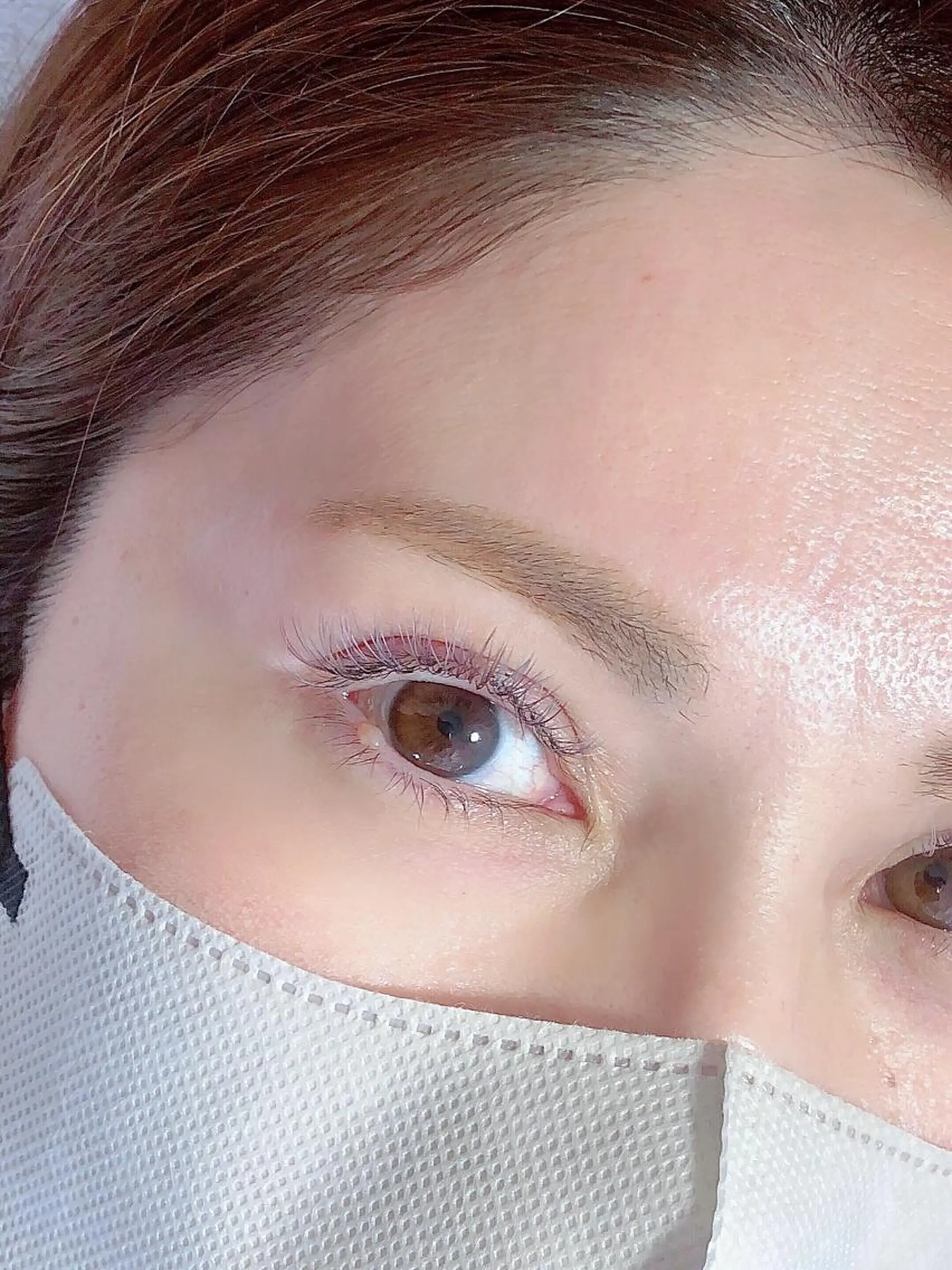 マツエク・マツパ バインドロック カラーマツエク Hug me eyelashのマツエク・マツパデザイン