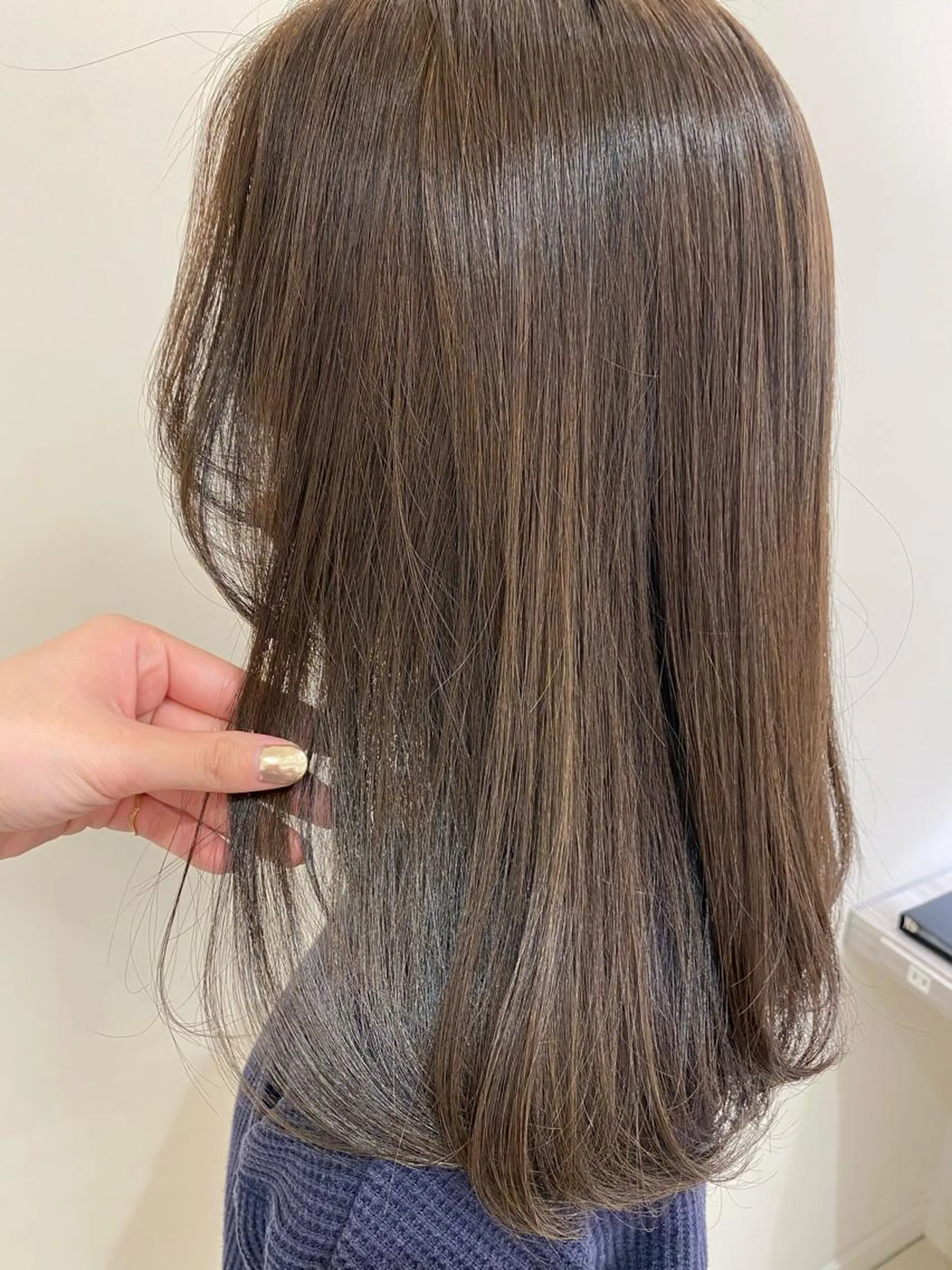 ロング カラー ヘアアレンジ マツエク・マツパ 💎耳ツボジュエリー ×銀座美容室💎のヘアスタイル