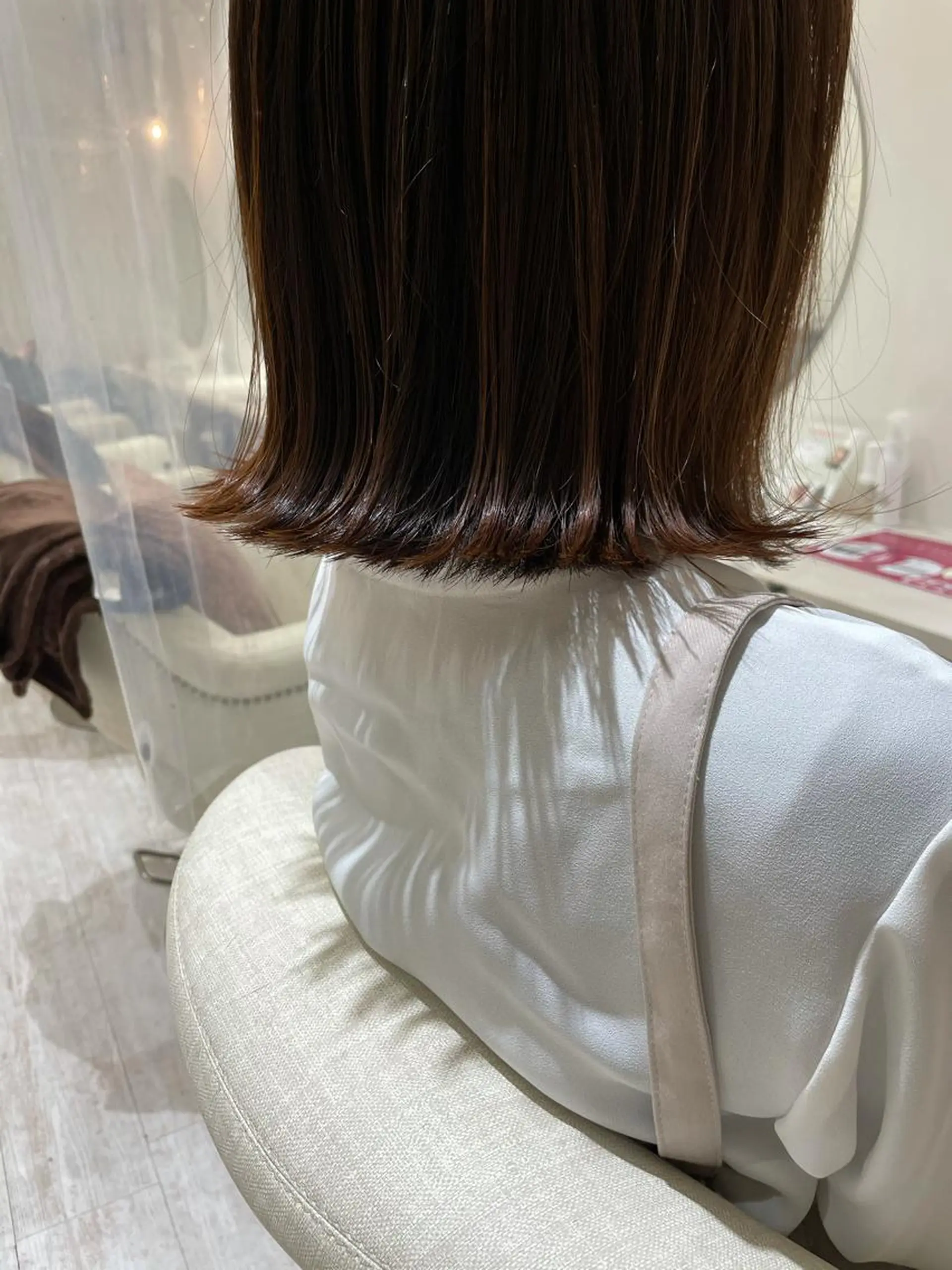 ミディアム Chiho / 梅田 / ボブ/ パーマのヘアスタイル