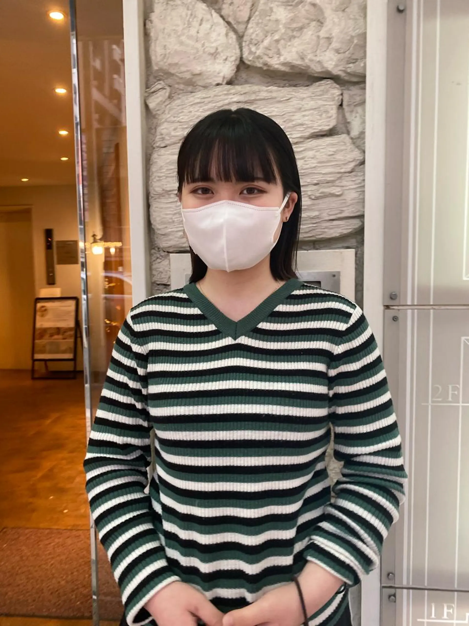 ミディアム ボブ 福島 立也のヘアスタイル