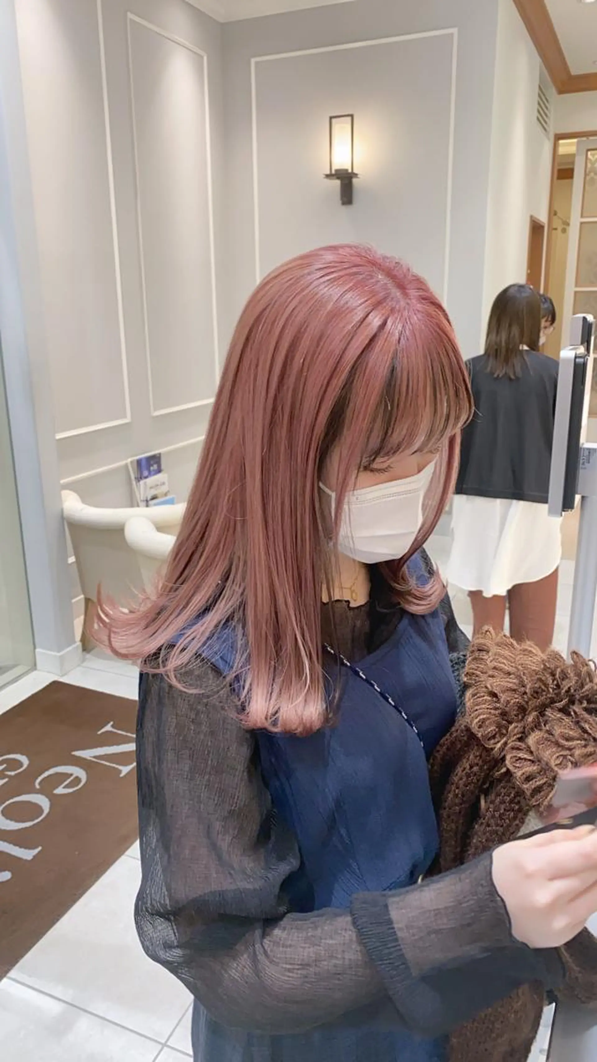 ロング 似合わせ艶髪カラー ❤️ハダユミのヘアスタイル