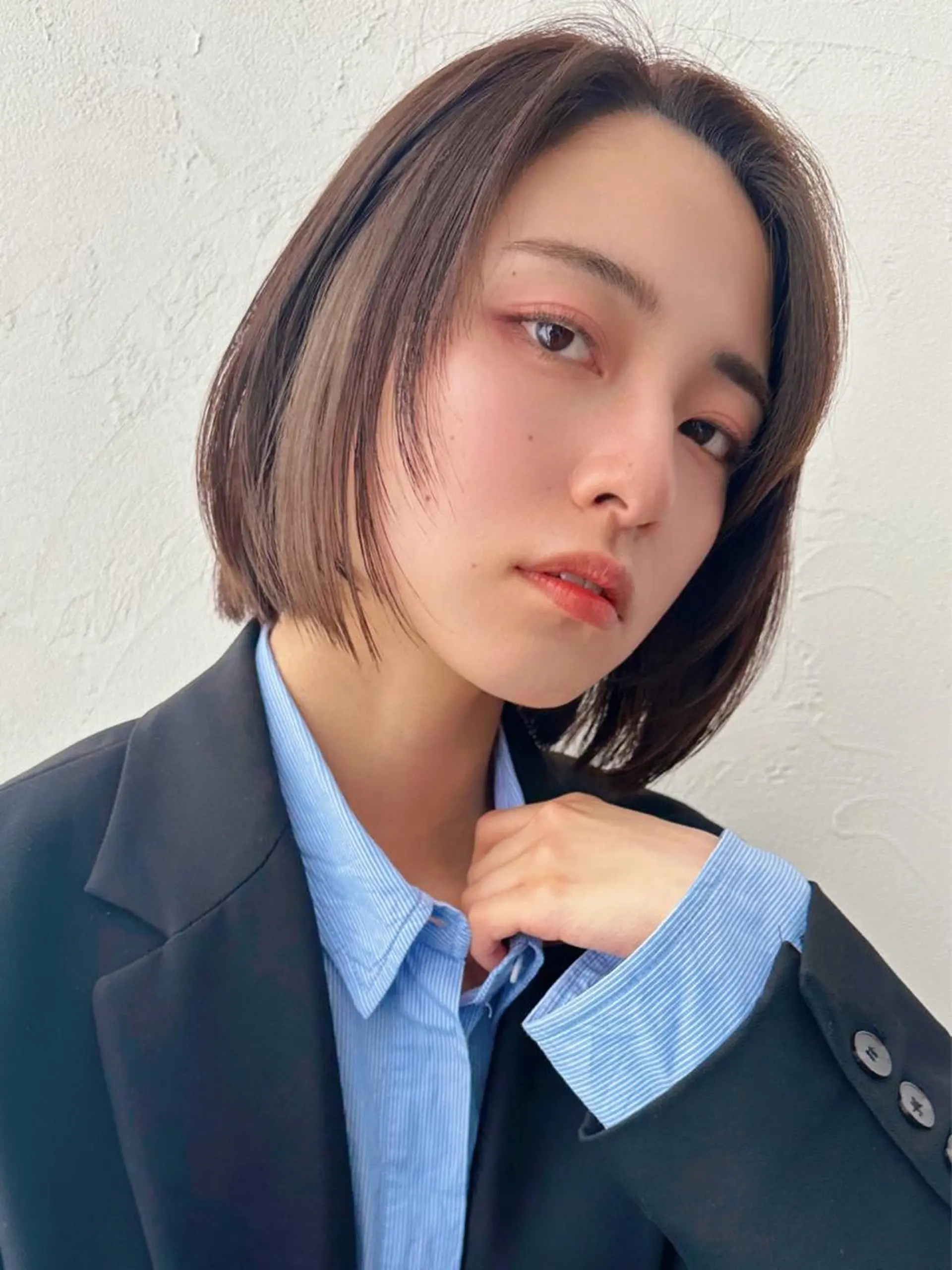 ミディアム カラー ブリーチダブルカラー 【koide】のヘアスタイル