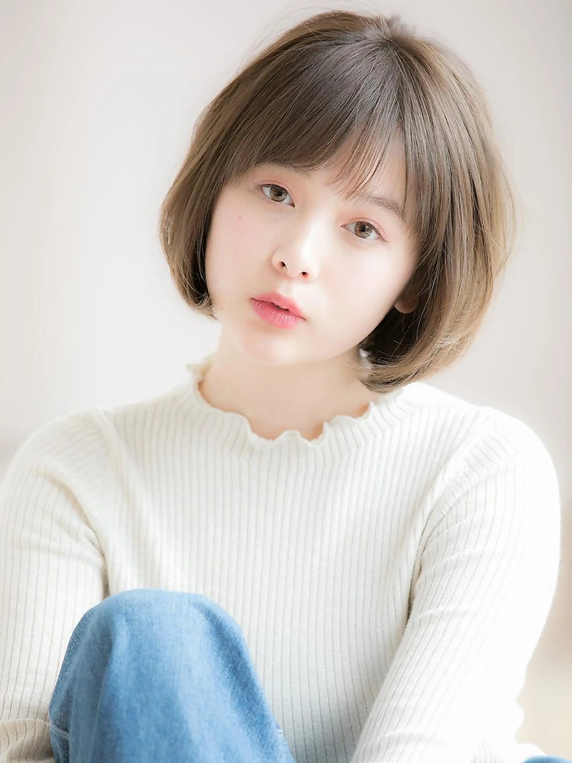 ショート カット ヘアカラー 【広尾/恵比寿】 カットカラーのヘアスタイル