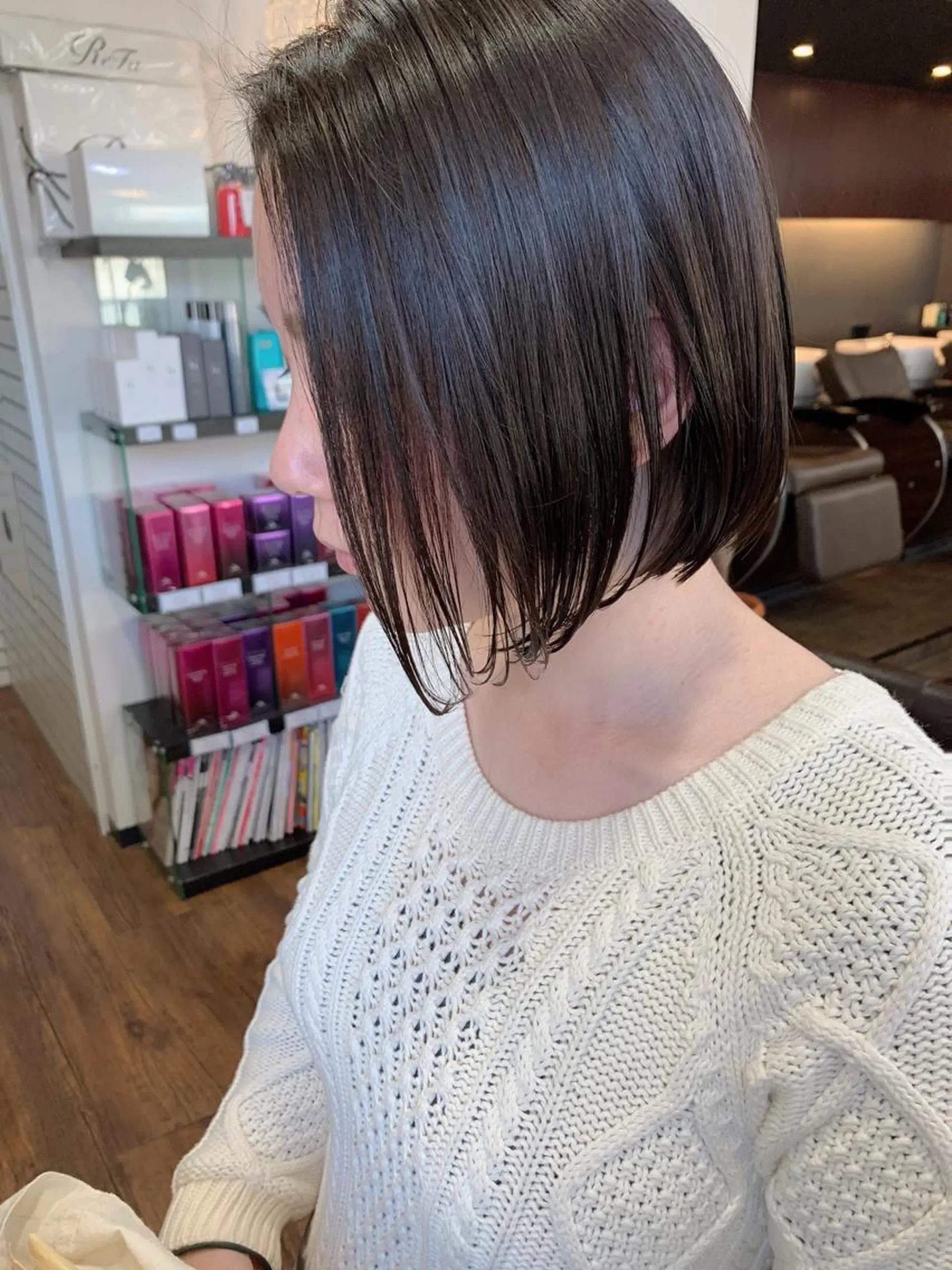 ショート 縮毛矯正/ショート/ レイヤー/畑中正敏のヘアスタイル