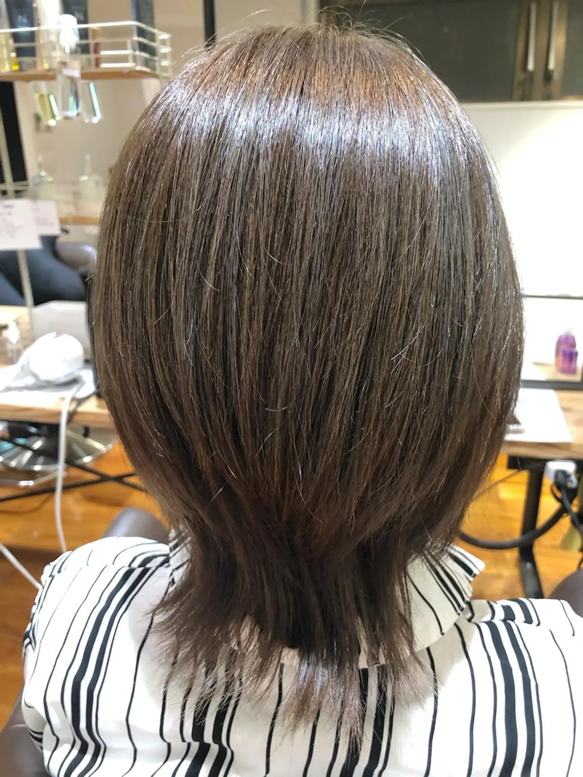 ショート カラー 透明感カラー ウルフカット KEI （ケイ）のヘアスタイル