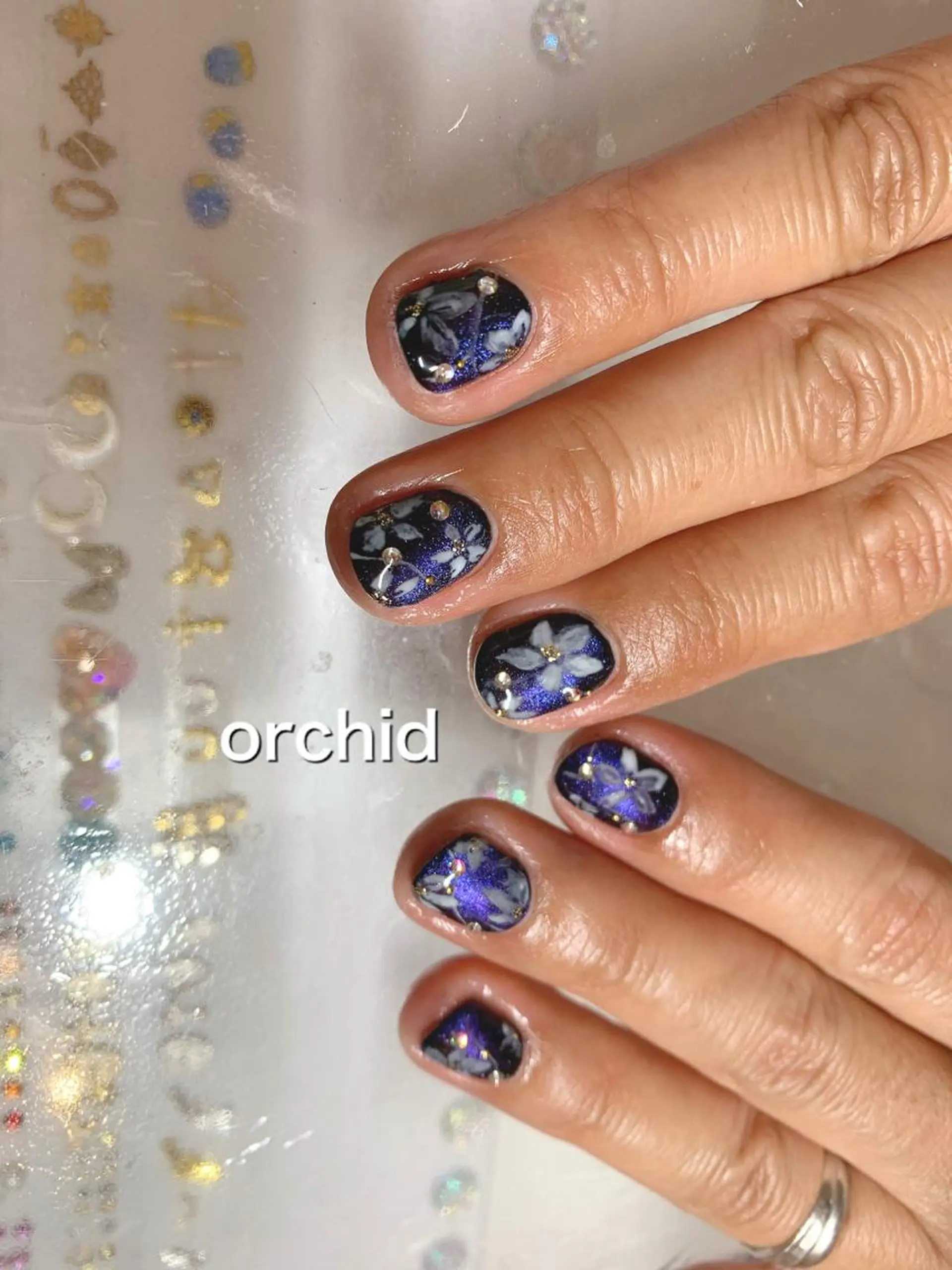 ネイル orchid ♡オーキッドのネイルデザイン