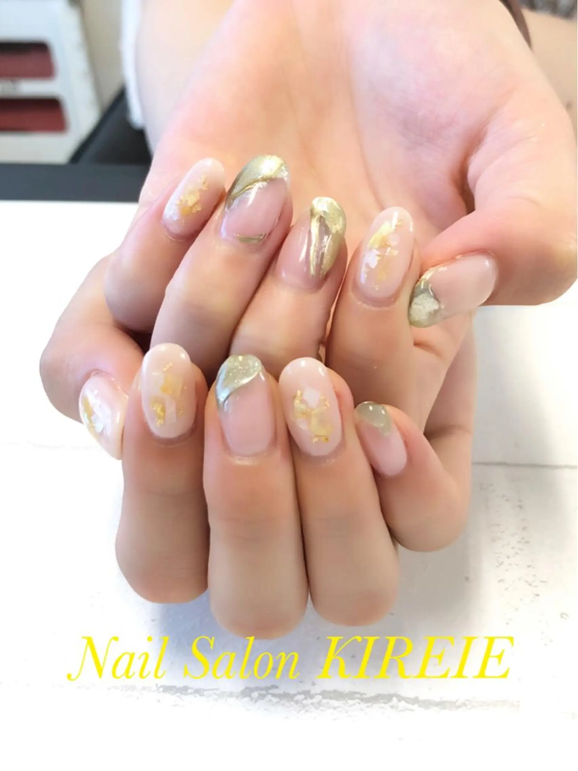カラー ネイル アートネイル クリアネイル ジェルネイル ニュアンスネイル ぷっくりネイル KIREIE NAILSのネイルデザイン
