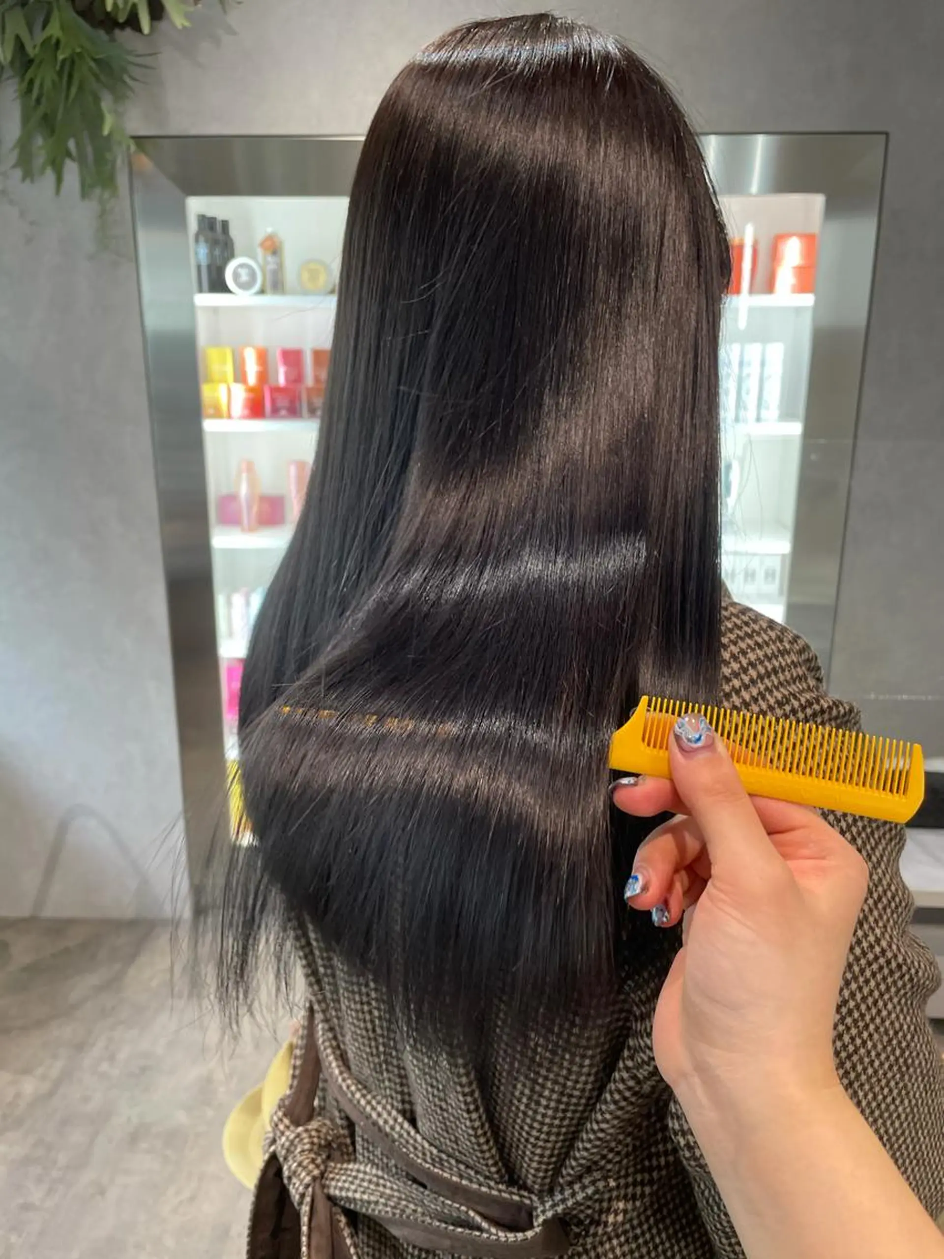 ロング カラー ヘアカラー トリートメント ナチュラル透明感🌱 小山美樹子のヘアスタイル