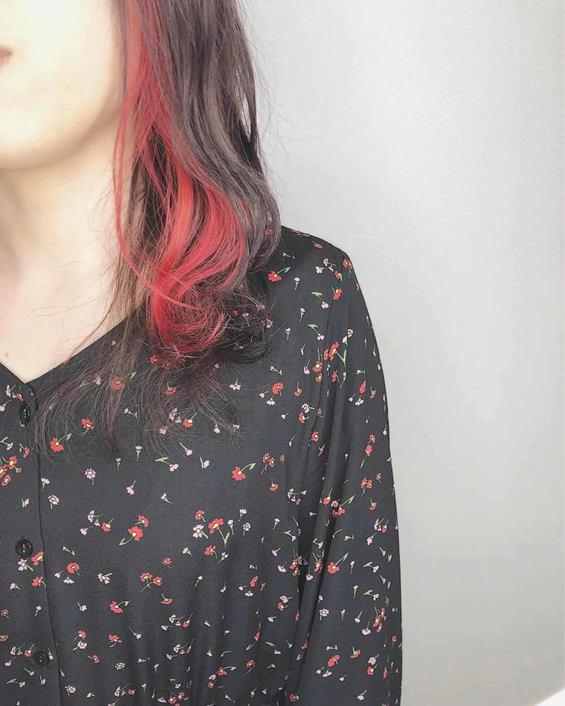 ミディアム レイヤー×縮毛矯正 深見 拓のヘアスタイル