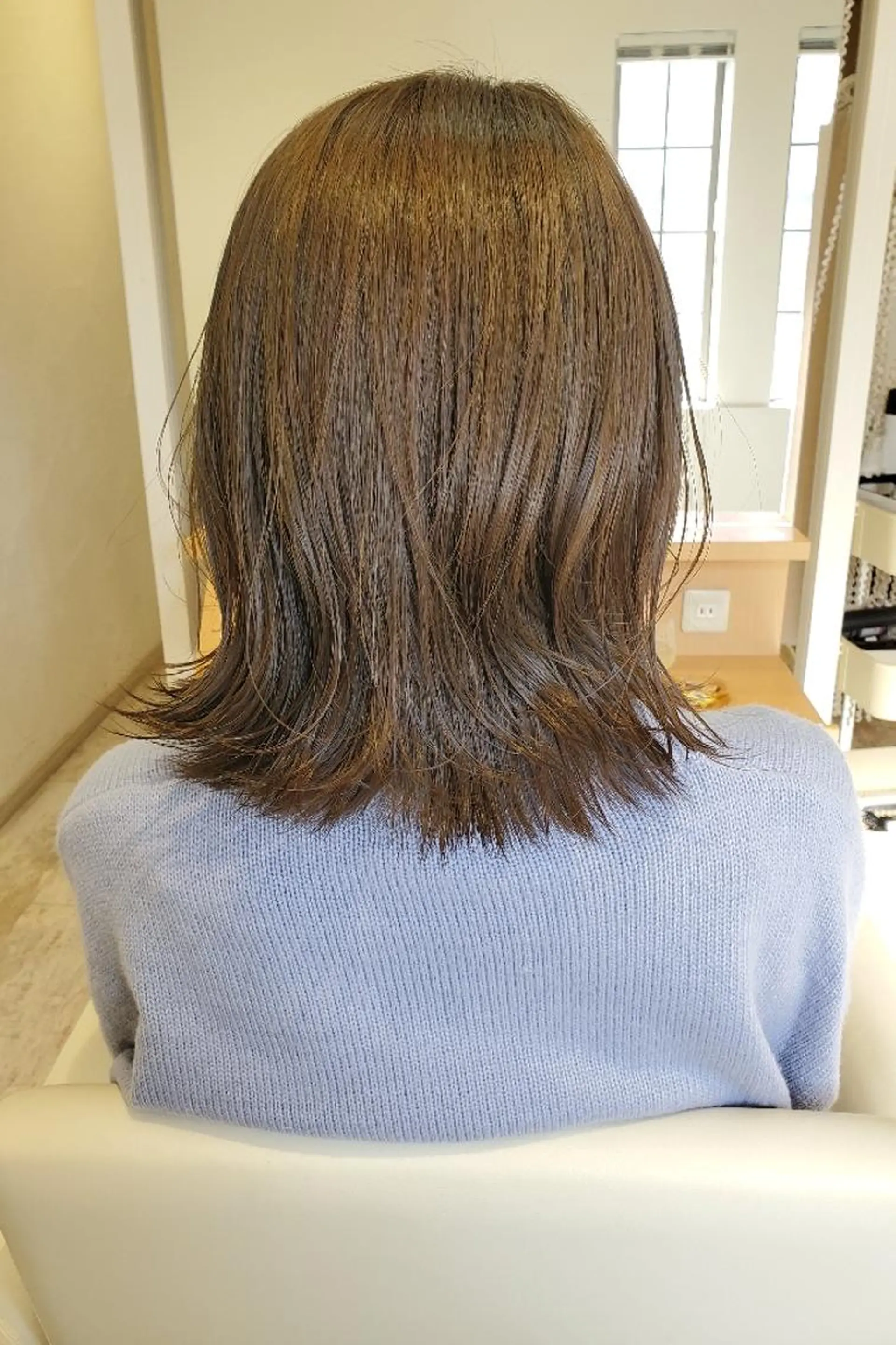 ミディアム カラー アッシュ 北九州美容室 🕊️わかな✂︎のヘアスタイル