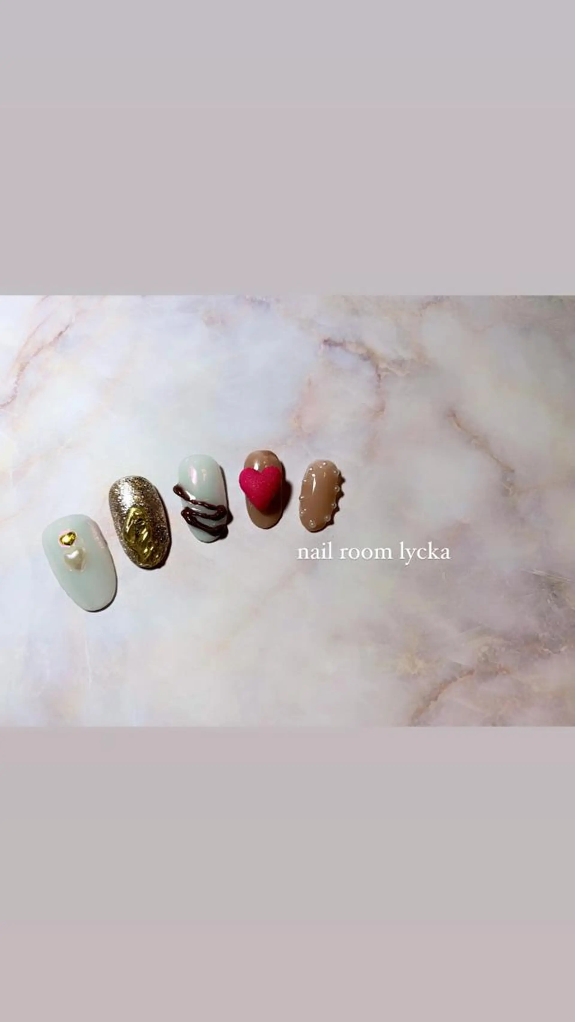 ネイル ﾈｲﾙﾙｰﾑﾘｯｶ 𝐦𝐚𝐲𝐮のネイルデザイン