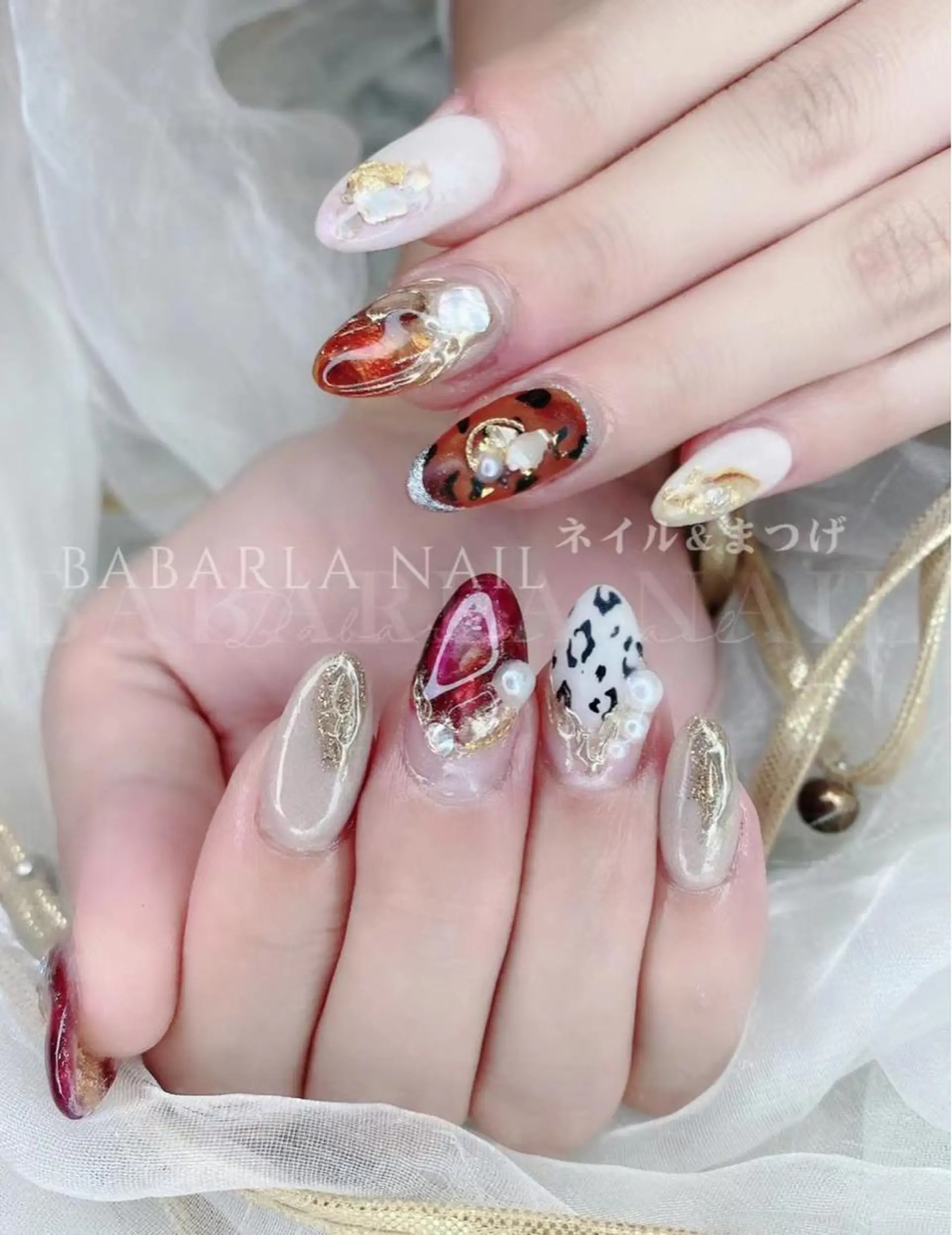 ネイル マットネイル Babarla Nailのネイルデザイン
