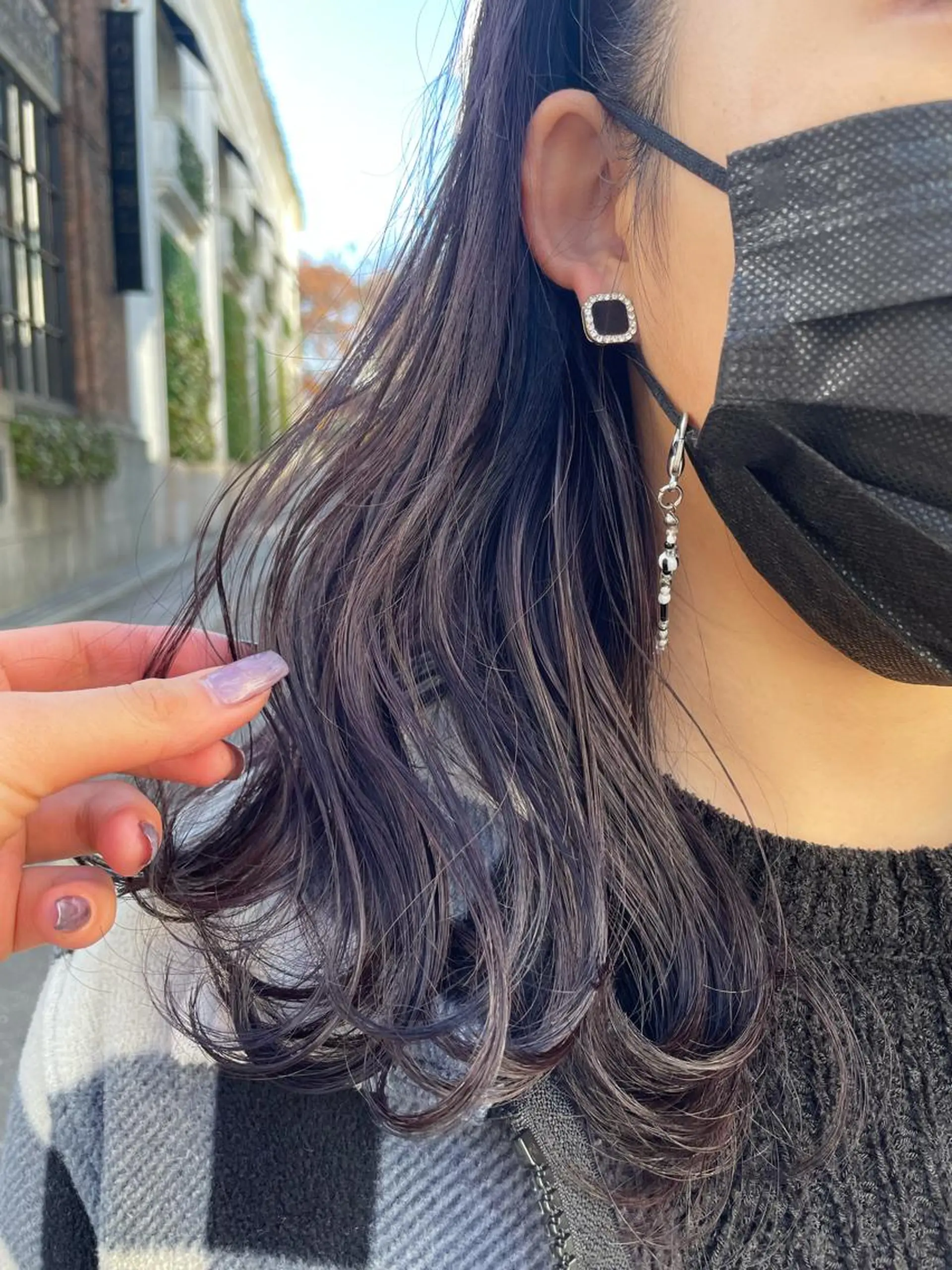 ミディアム たかはし はるかのヘアスタイル