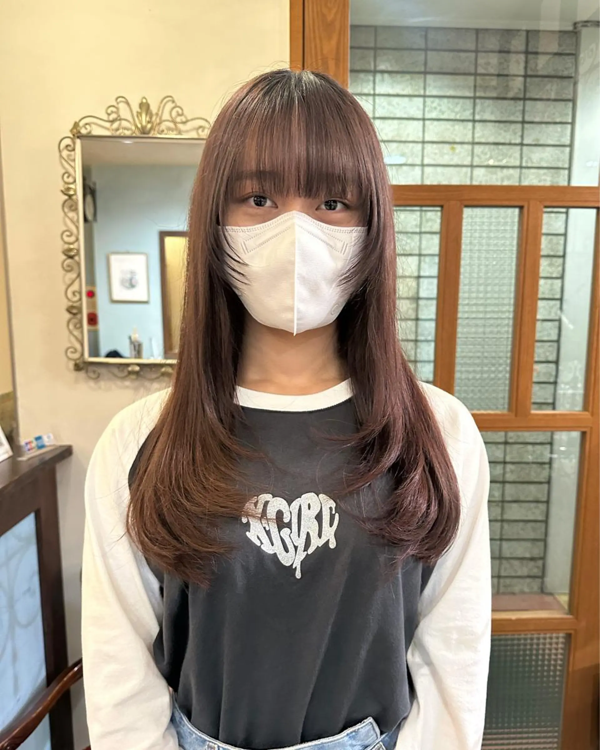 ロング ウルフカット🪽 レイヤー/髪質改善のヘアスタイル