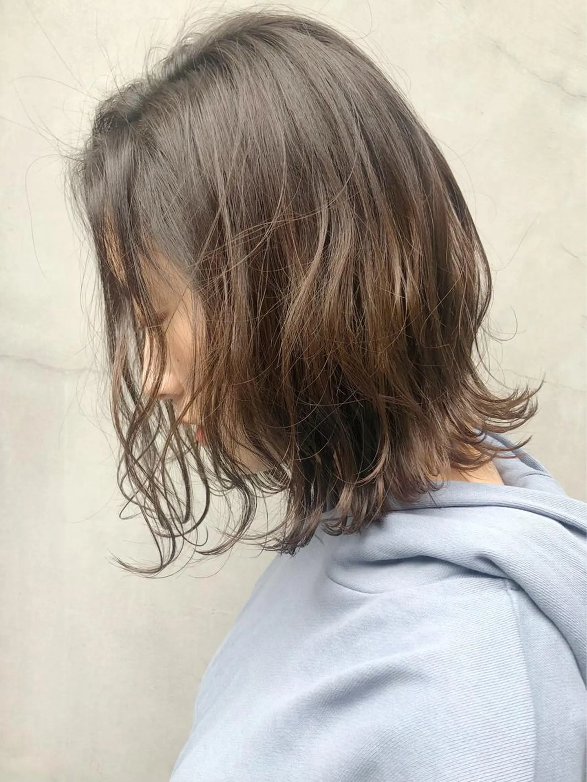 ミディアム レイヤー/前髪/ 韓国/CHIHIROのヘアスタイル