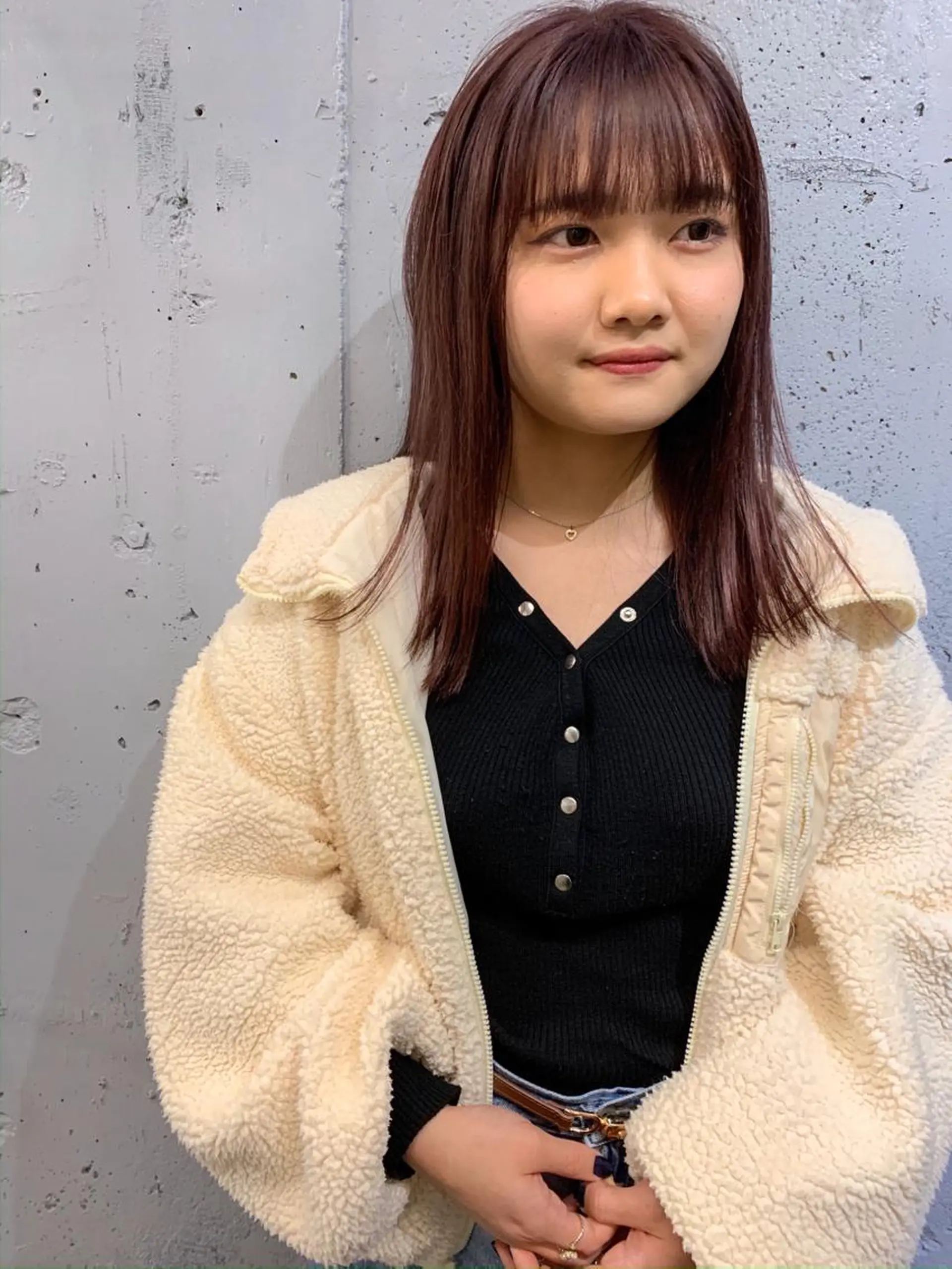 ロング ヘアカラー nessヤマサキ リュウタのヘアスタイル