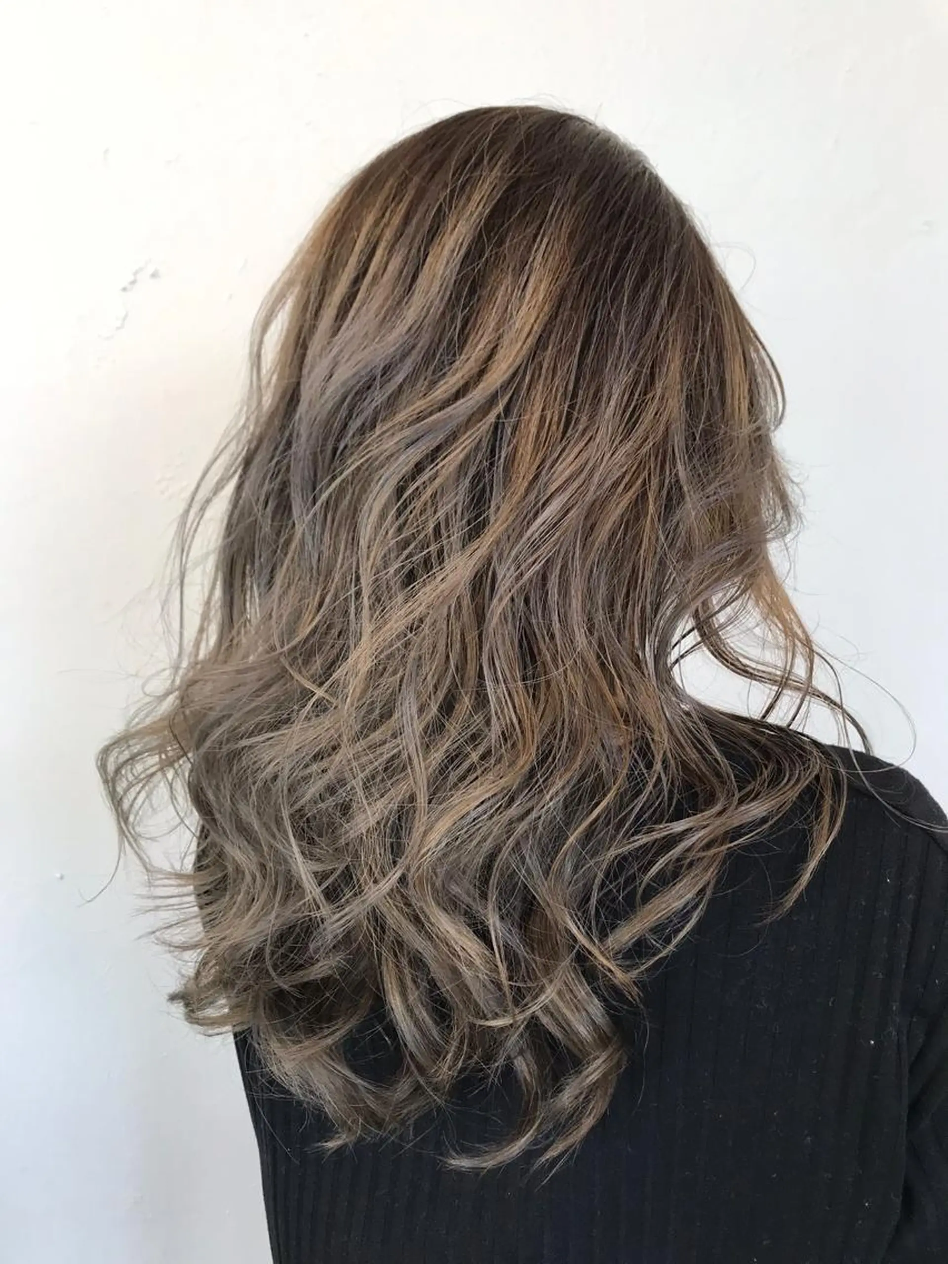 セミロング カラー ヘアカラー トリートメント 水戸内原🐜 メンズ郡司裕紀のヘアスタイル