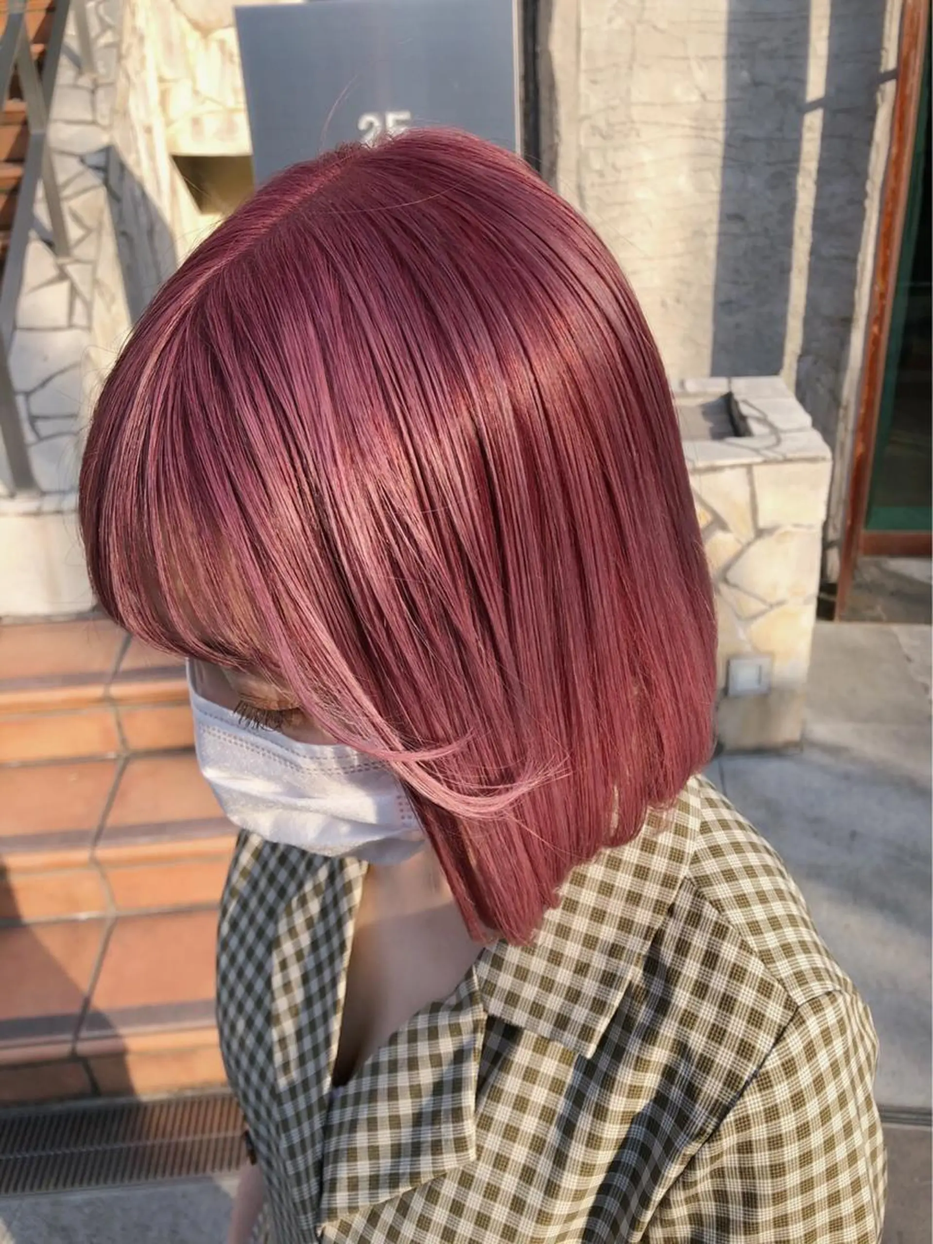 ミディアム 🧸ミルクティー🧸 kousei🧸のヘアスタイル