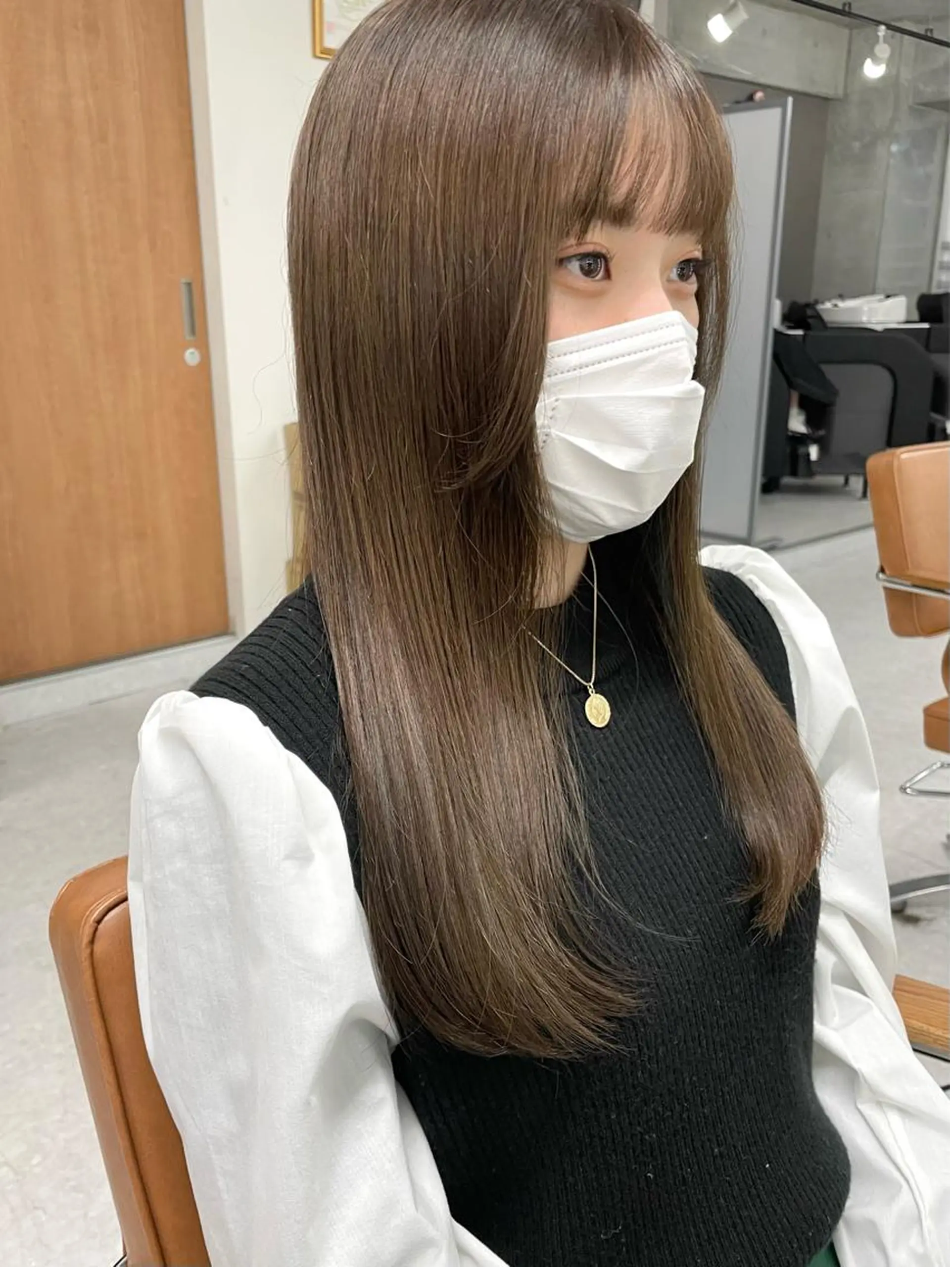 セミロング カラー ヘアアレンジ メンズ似合わせ🪞 副店長 kotoriのヘアスタイル