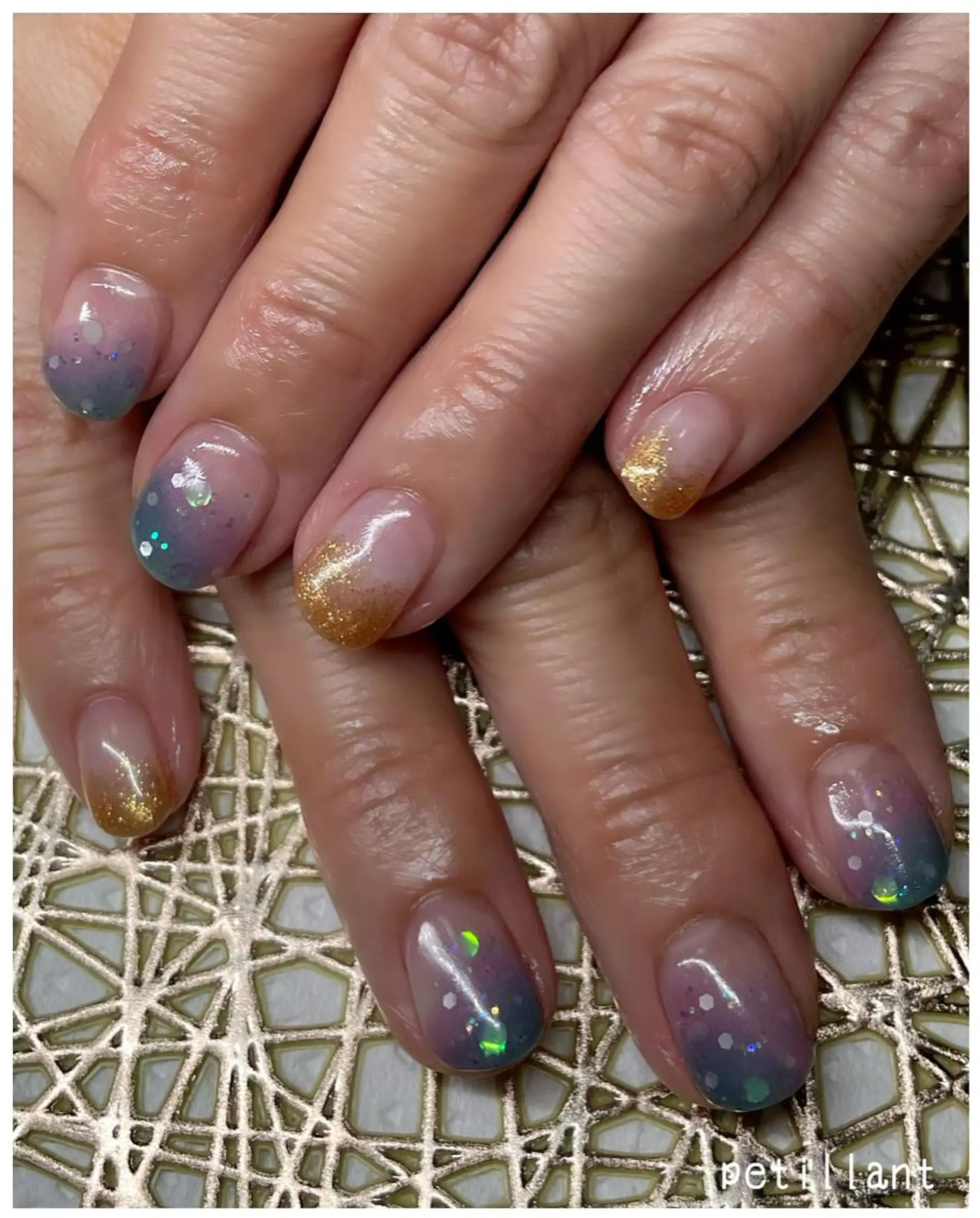 ネイル 持ち込み nail salon petillantのネイルデザイン
