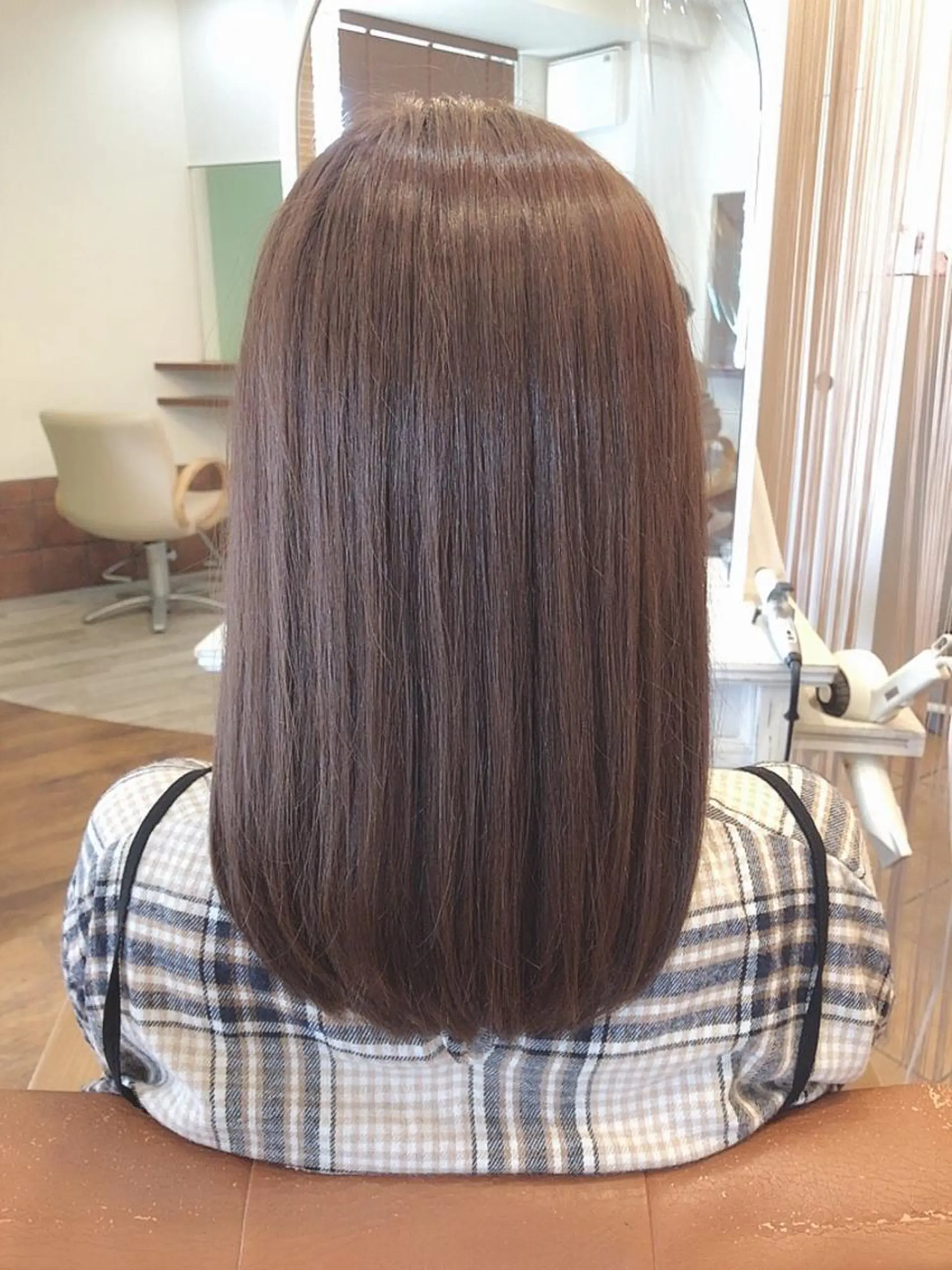 ミディアム カラー 髪質改善 髪質改善✨️透明感カ ラー✧*。山下さいみのヘアスタイル