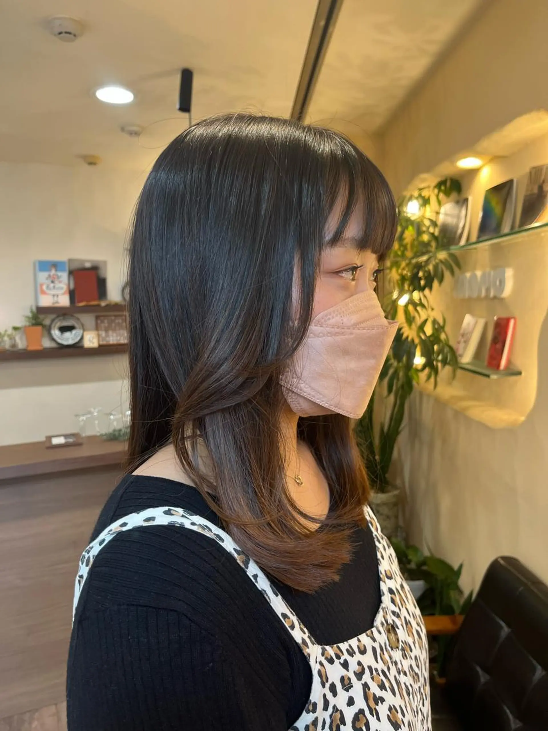 ミディアム 田畑 優希のヘアスタイル
