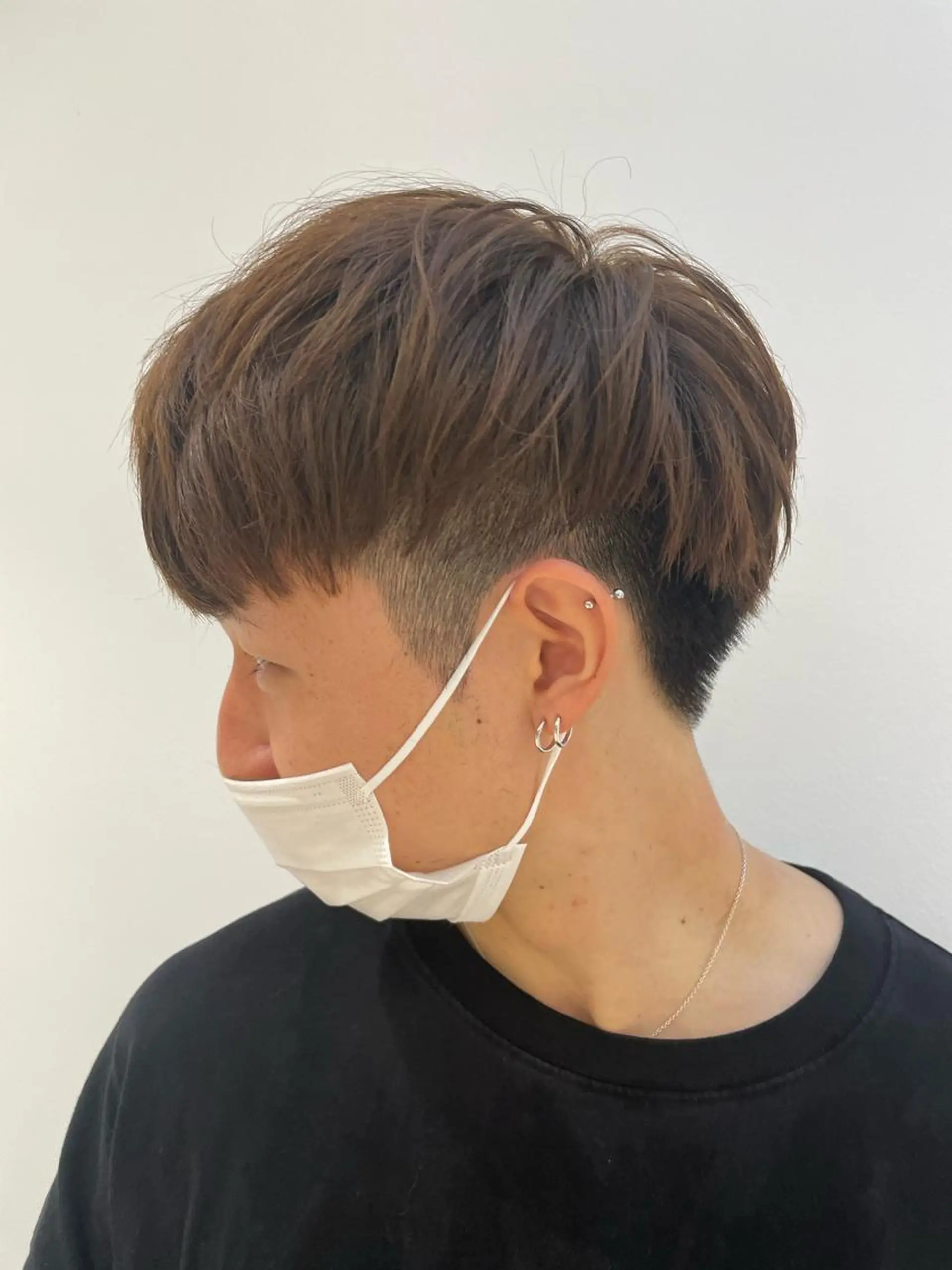 メンズ マッシュ レイヤー/ハイトーン 🫧‪Erikaのヘアスタイル