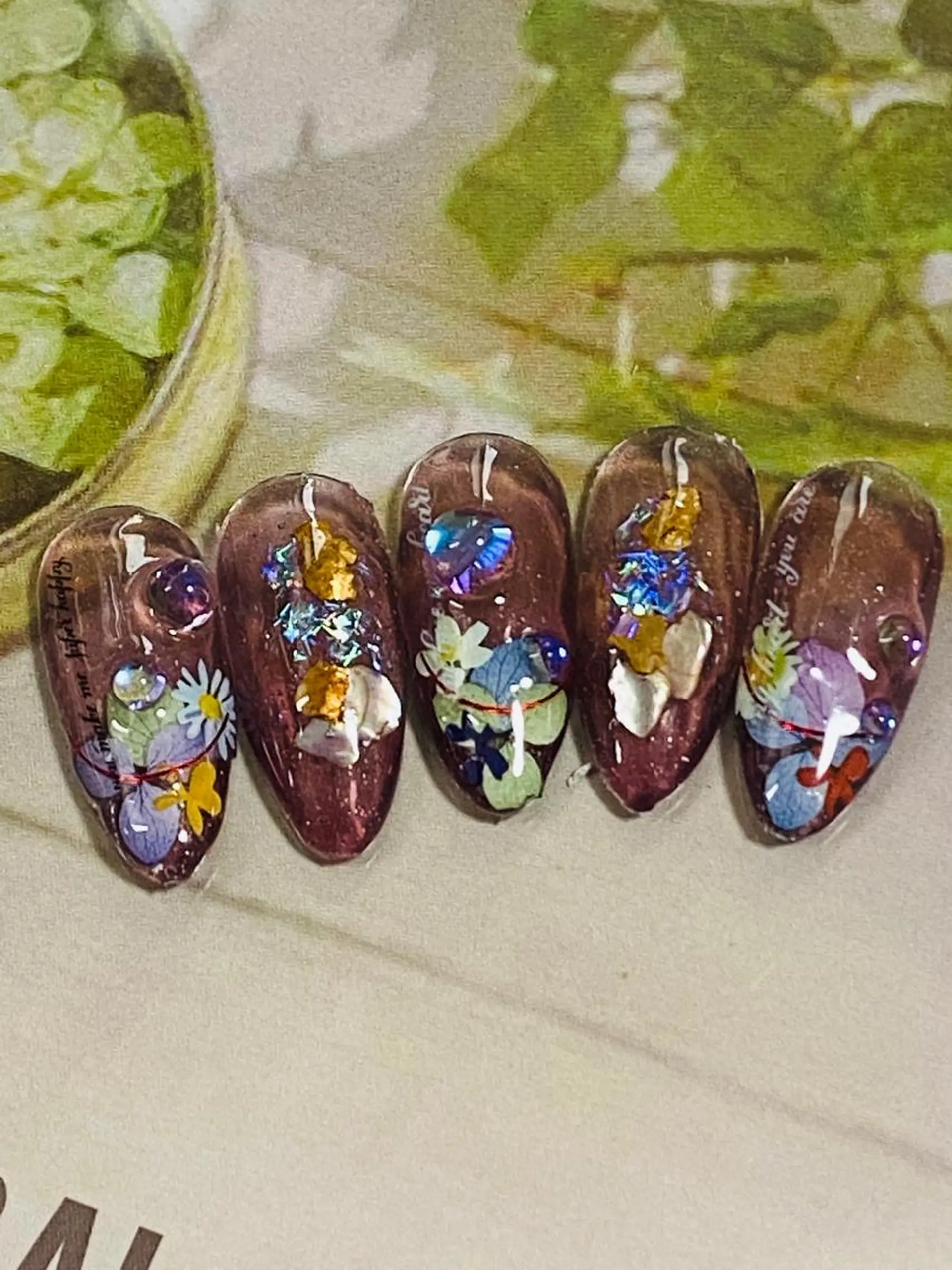 ネイル 自宅ネイルサロン ♦️nuance♦️のネイルデザイン